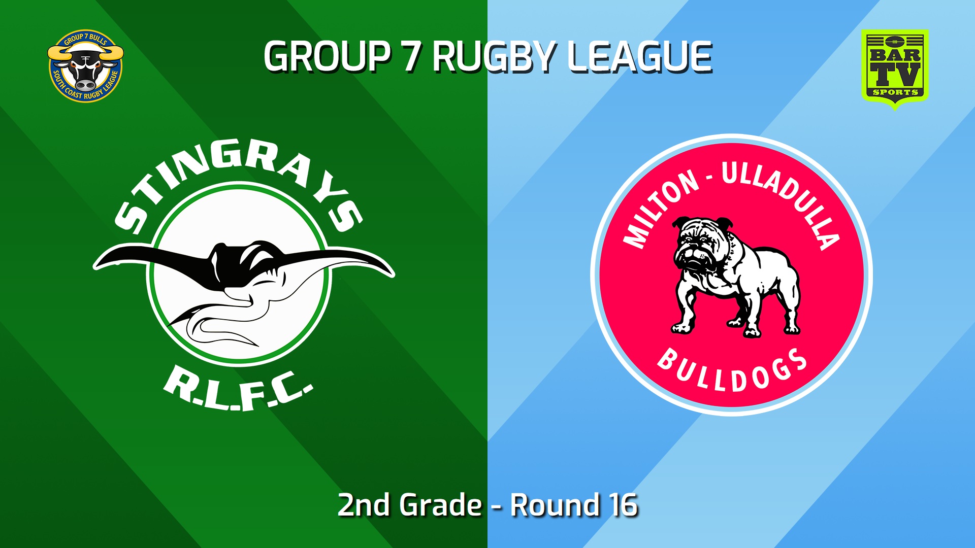 240804-video-South Coast Round 16 - 2nd Grade - Stingrays of Shellharbour v Milton-Ulladulla Bulldogs Slate Image