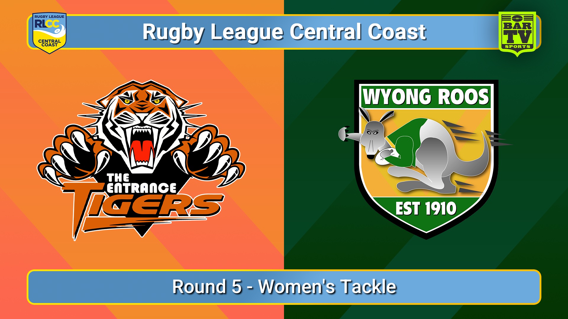 250511-video-RLCC Round 5 - Women's Tackle - The Entrance Tigers v Wyong Roos Slate Image
