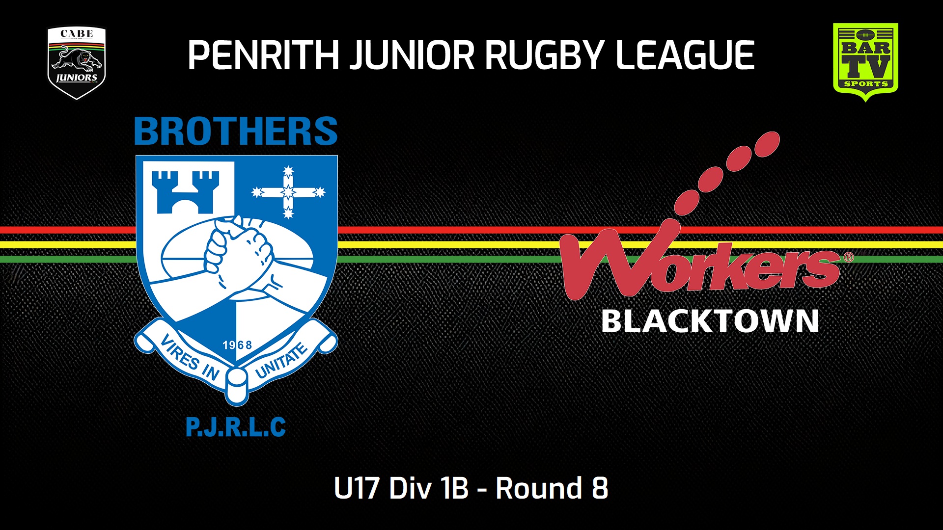 240531-video-Penrith & District Junior Rugby League Round 8 - U17 Div 1B - Brothers v Blacktown Workers Slate Image