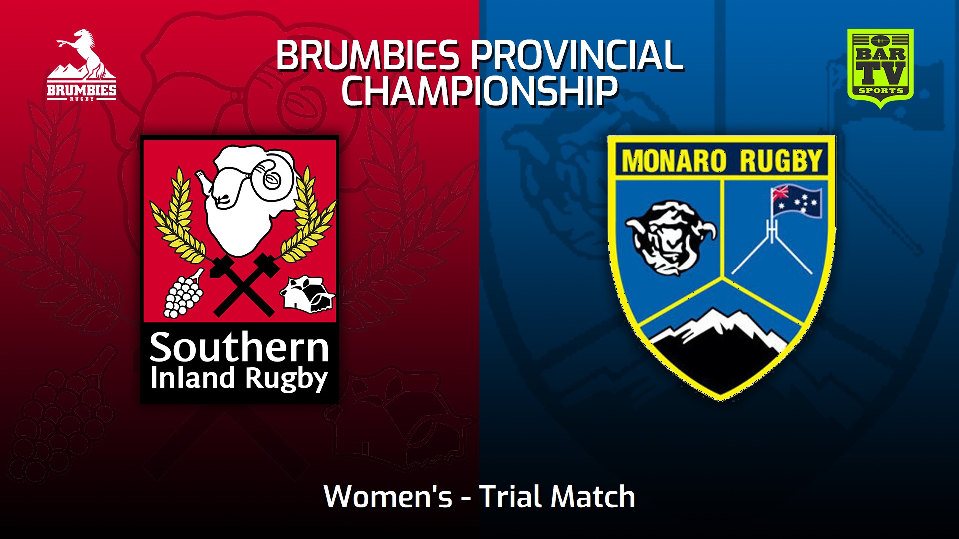 260606-video-Brumbies Prov Champs Trial Match - Women's - Southern Inland v Monaro Slate Image