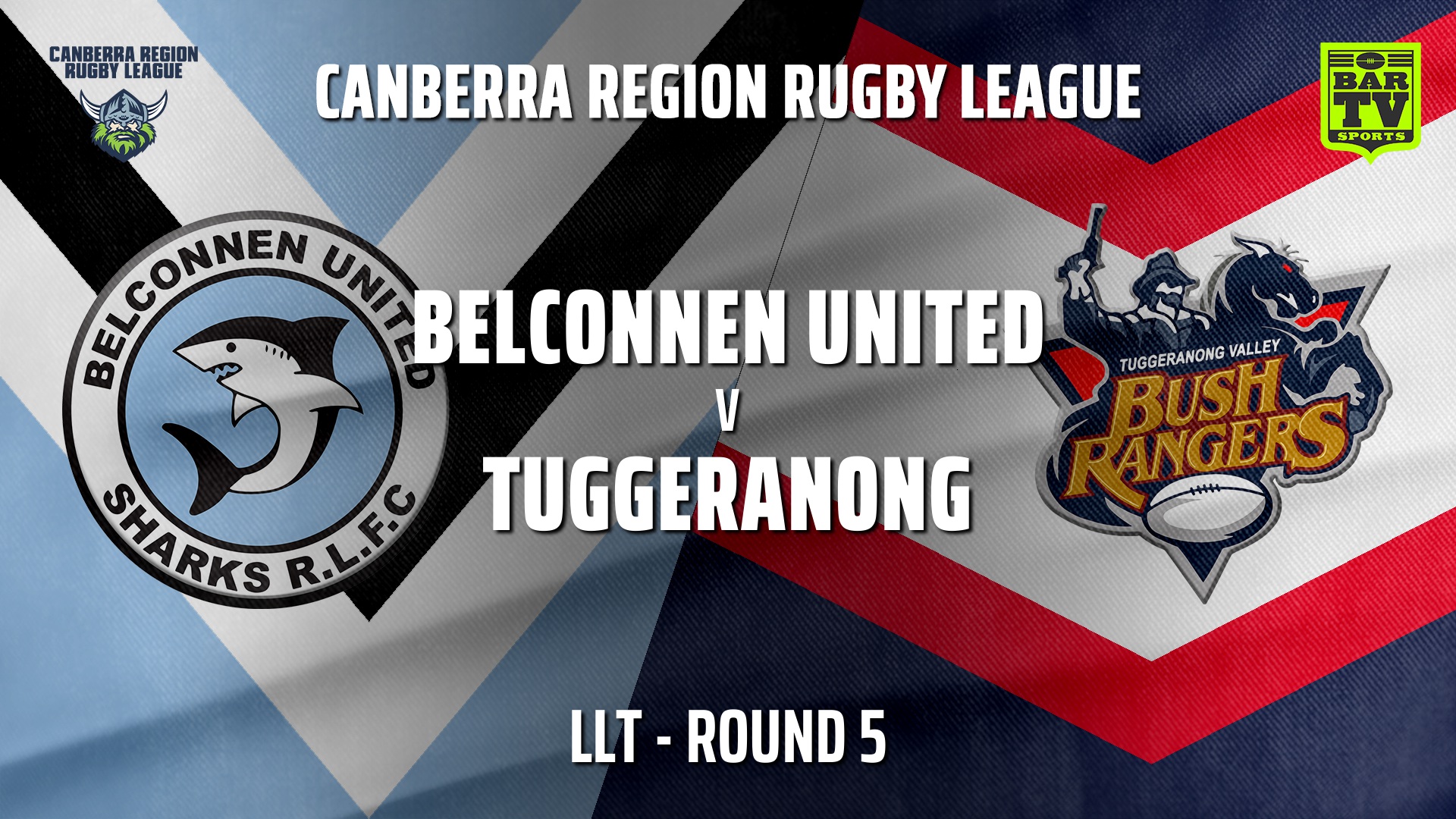 210508-CRRL Round 5 - Ladies League Tag - Belconnen United Sharks v Tuggeranong Bushrangers Slate Image