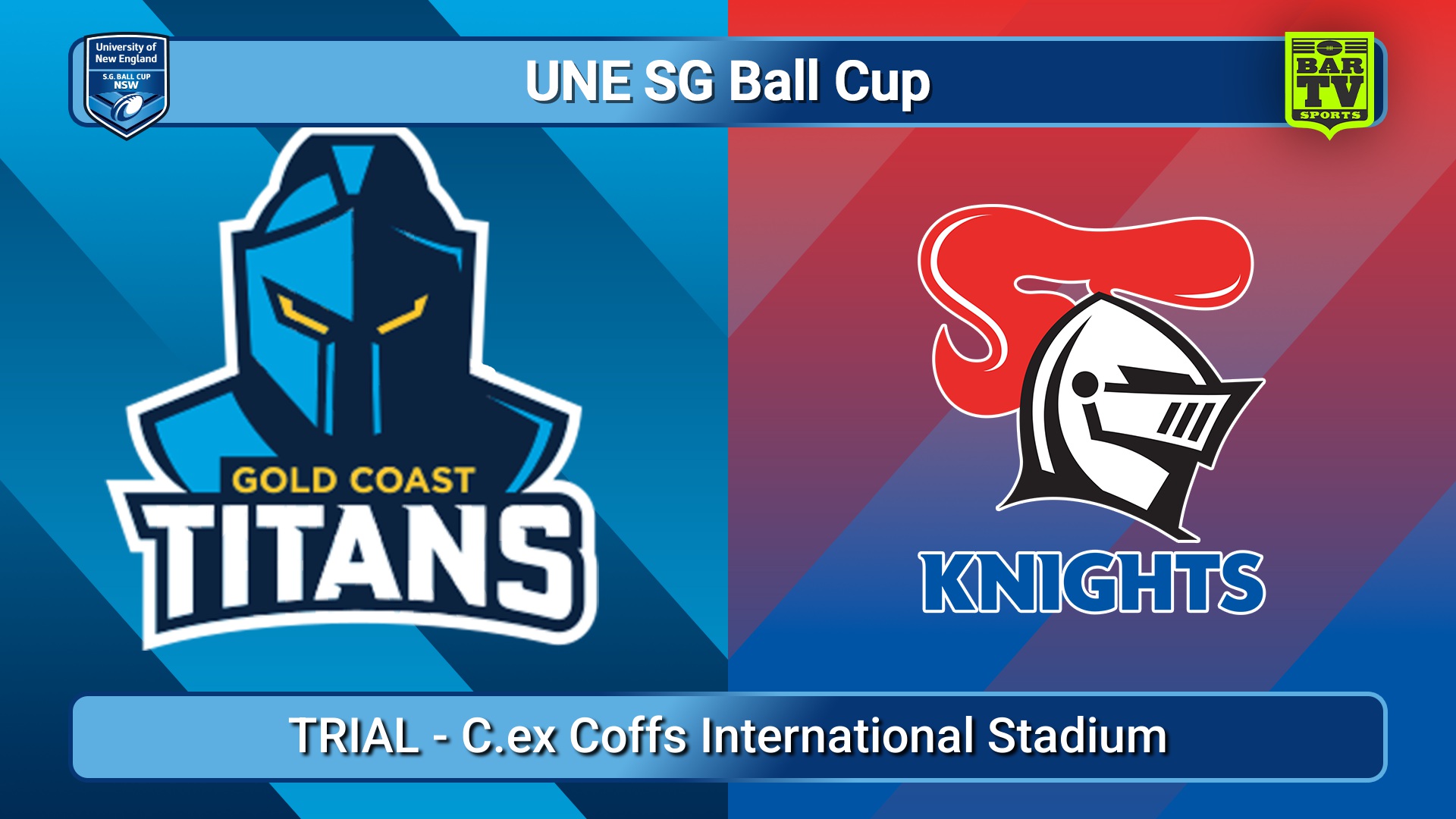 260117-video-UNE SG Ball Cup TRIAL  - GOLD COAST TITANS v Newcastle Knights Slate Image