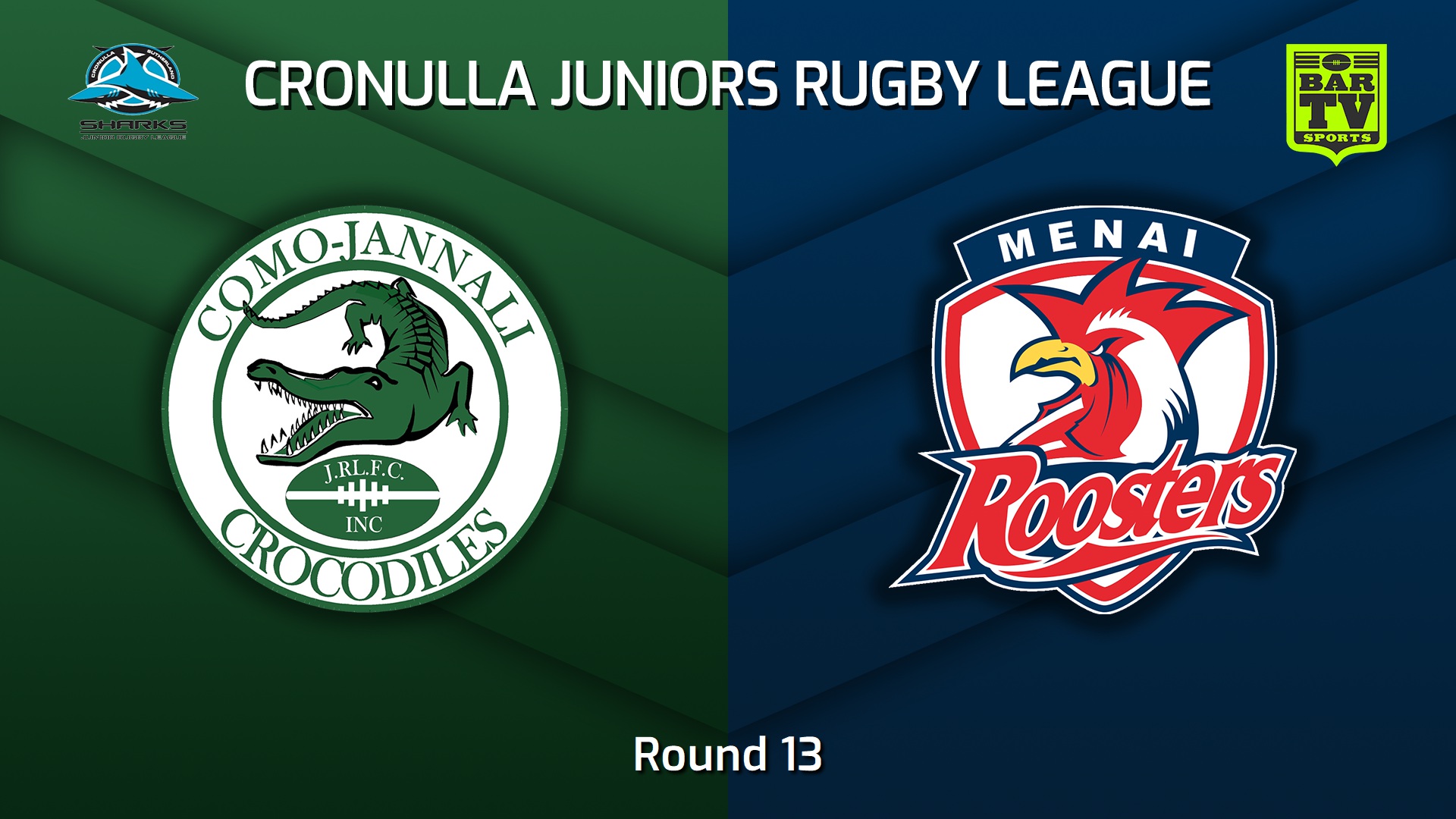 220730-Cronulla Juniors -U13 Silver Round 13 - Como Jannali Crocodiles v Menai Roosters Slate Image
