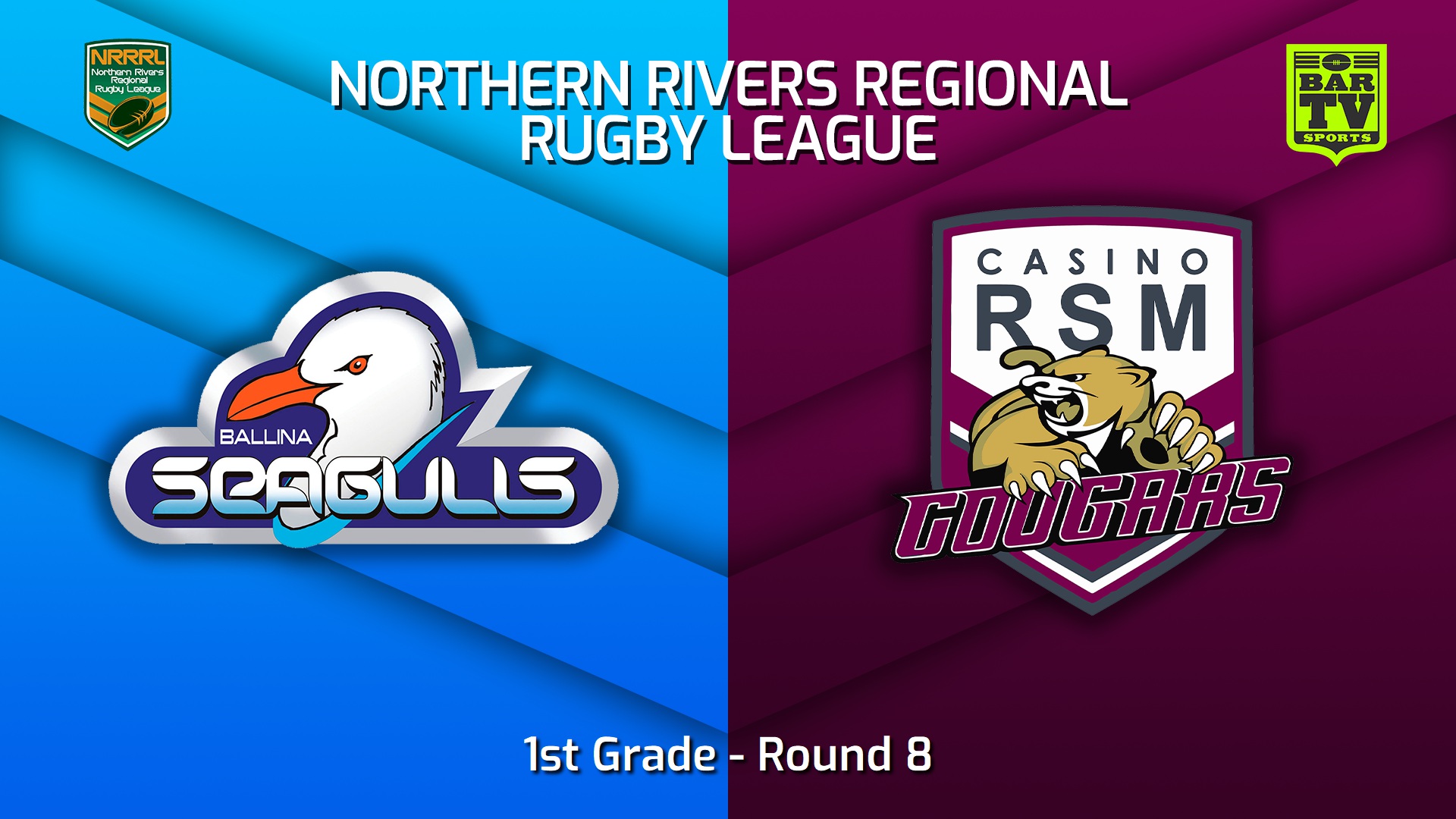 230603-Northern Rivers Round 8 - 1st Grade - Ballina Seagulls v Casino RSM Cougars Slate Image