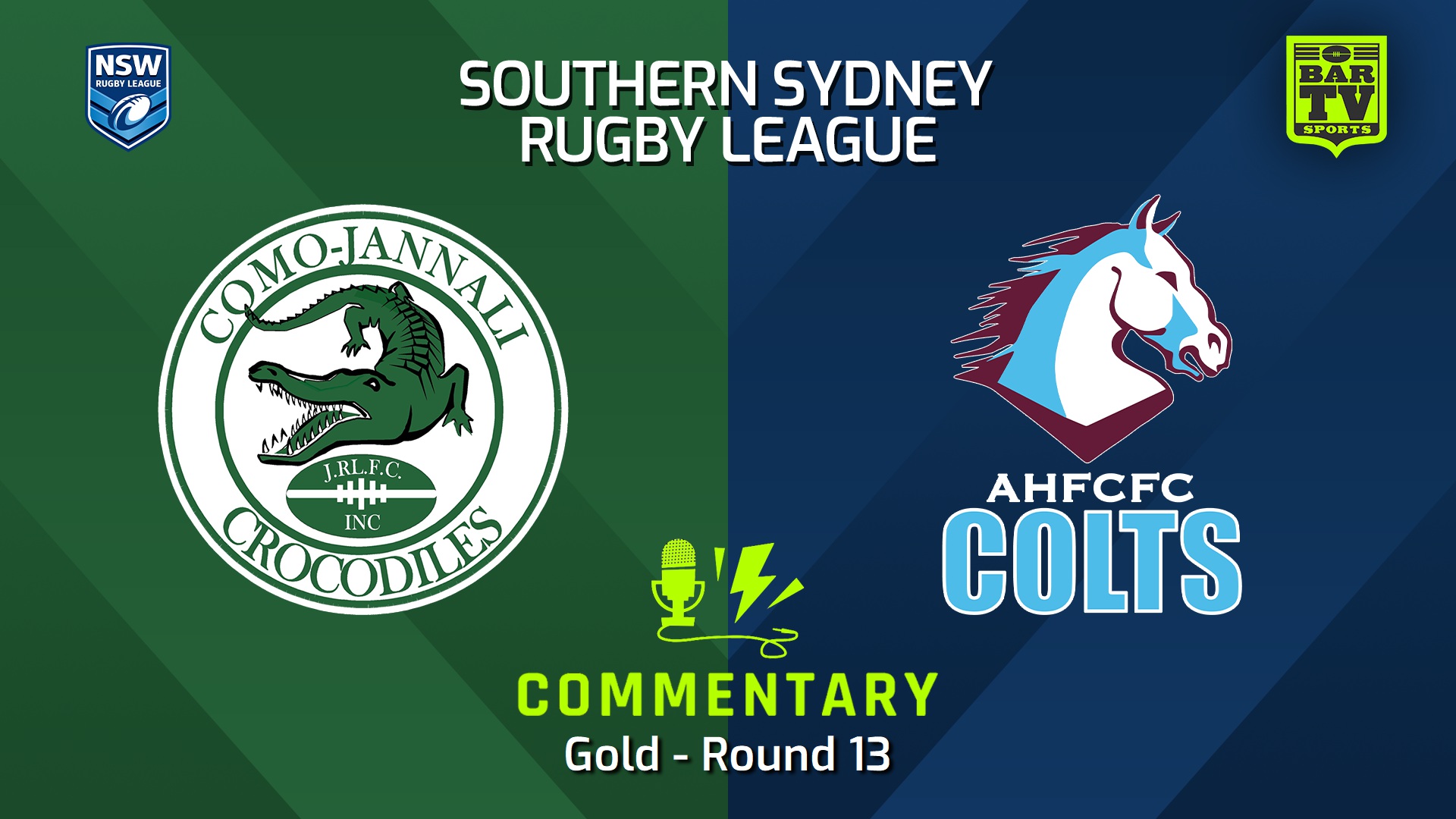 240720-video-S. Sydney Open Round 13 - Gold - Como Jannali Crocodiles v Aquinas Colts Slate Image