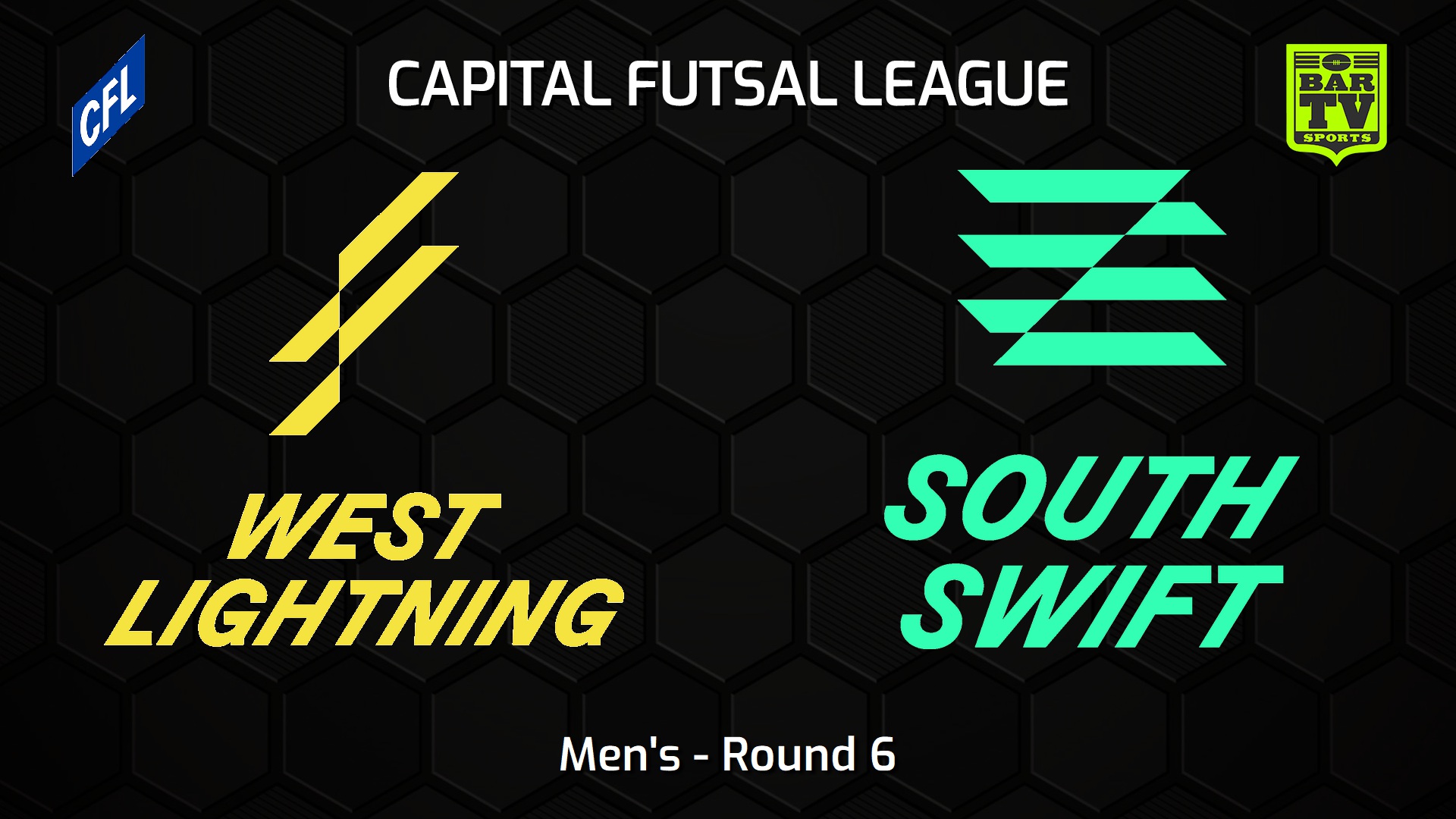 240121-Capital Football Futsal Round 6 - Men's - West Canberra Lightning v South Canberra Swift Slate Image