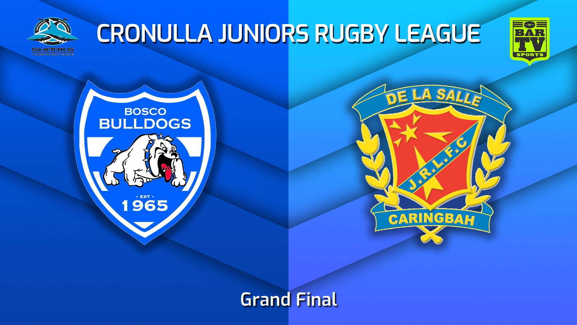220828-Cronulla Juniors - U11 Blues Tag Gold Grand Final - St John Bosco Bulldogs v De La Salle Slate Image