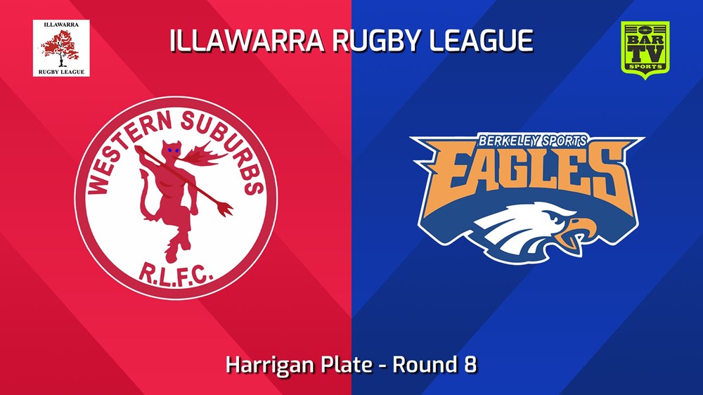 240616-video-Illawarra Round 8 - Harrigan Plate - Western Suburbs Devils v Berkeley Eagles Slate Image