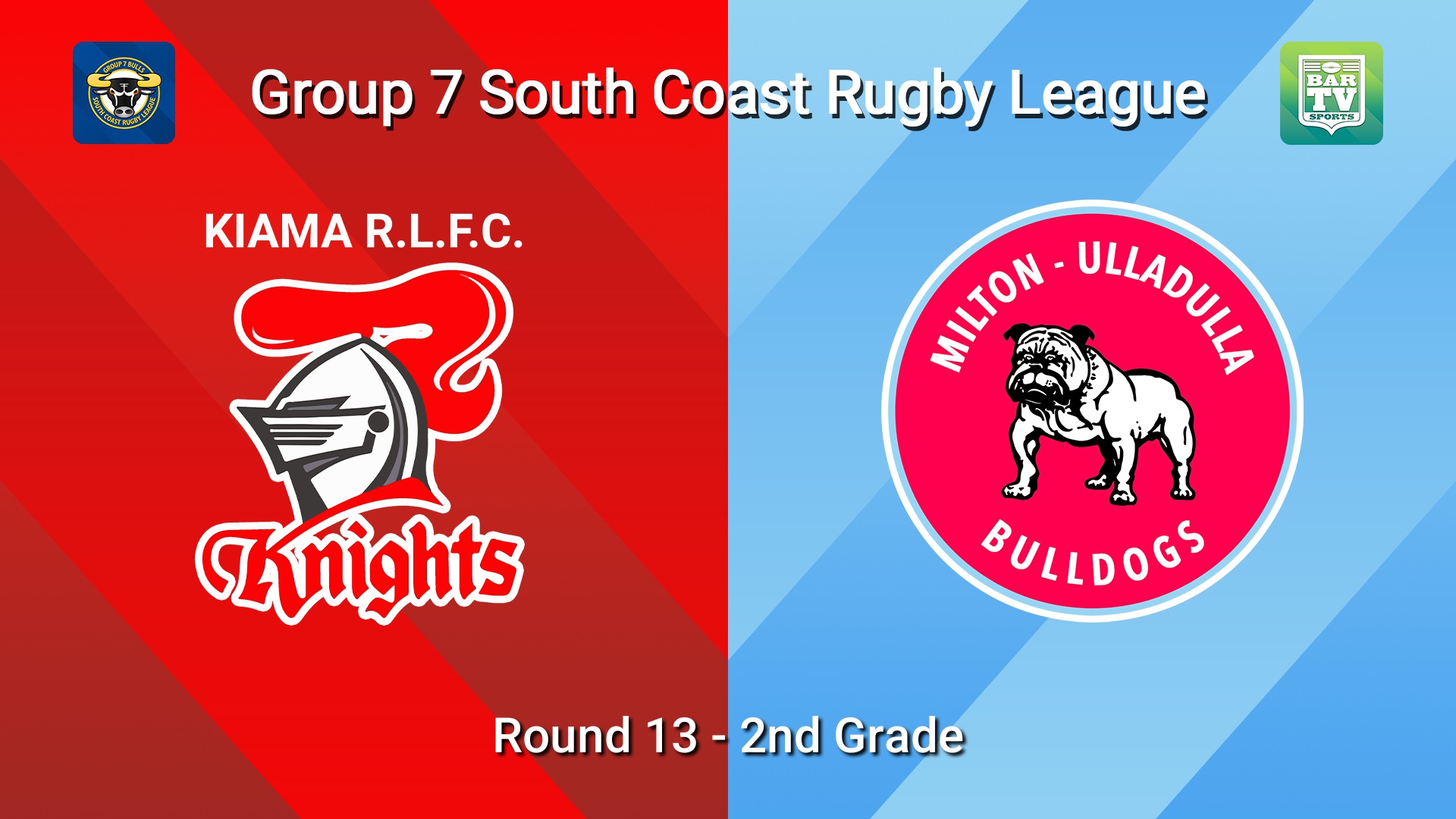 260726-video-South Coast Round 13 - 2nd Grade - Kiama Knights v Milton-Ulladulla Bulldogs Slate Image