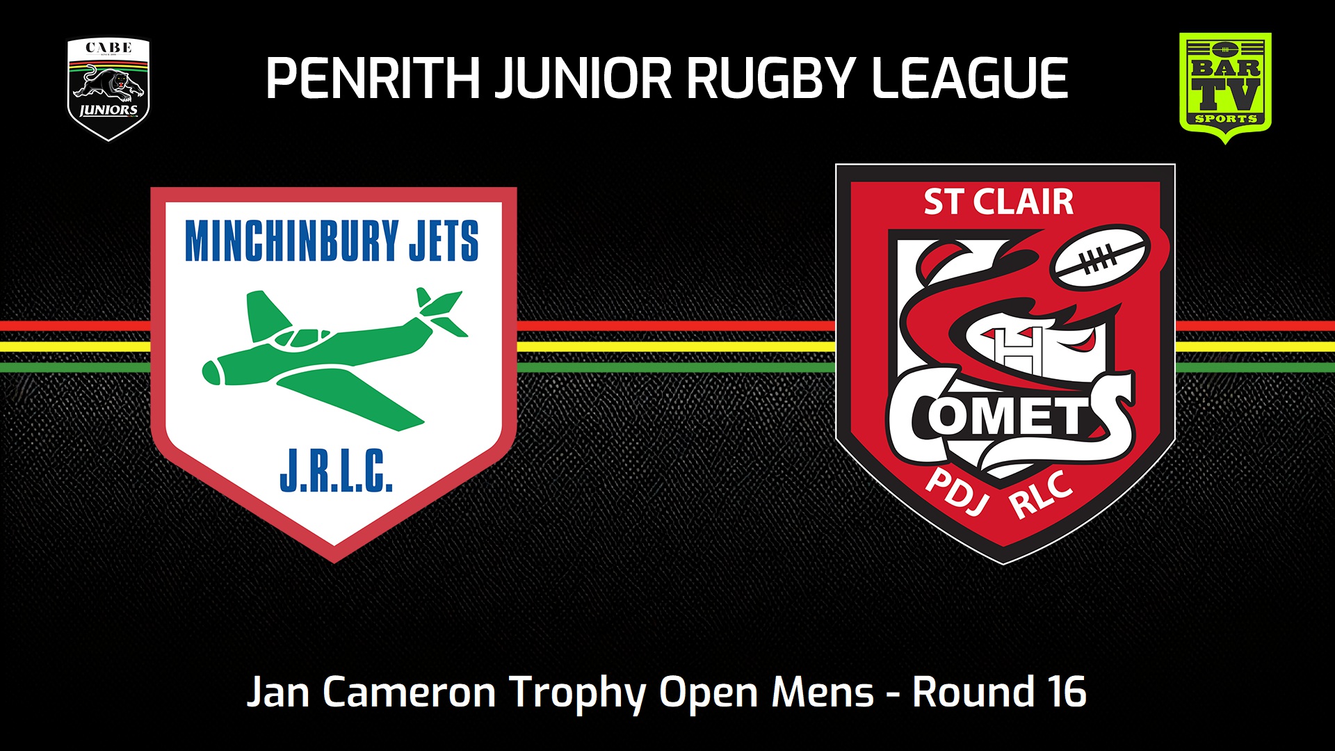 240811-video-Penrith & District Junior Rugby League Round 16 - Jan Cameron Trophy Open Mens - Minchinbury v St Clair Slate Image