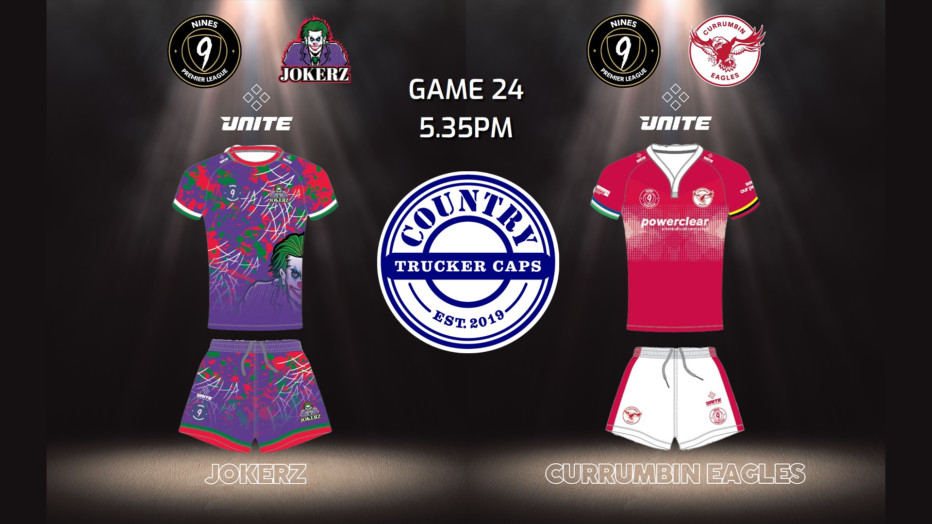 240126-Nines Premier League Game 24 - Zambrero Pool - Jokerz v Currumbin Eagles Slate Image