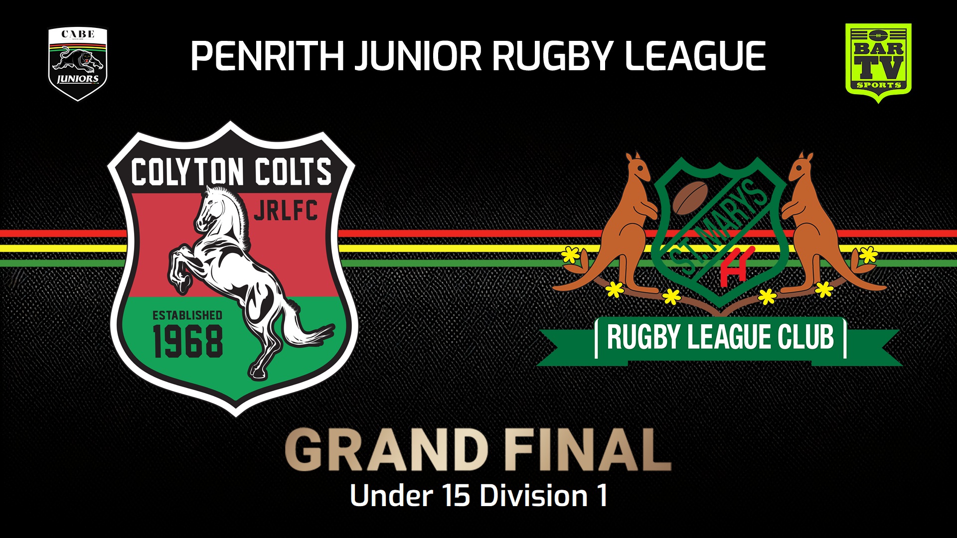 240907-video-Penrith & District Junior Rugby League Grand Final - U15 Div 1 - Colyton Colts v St Marys Slate Image