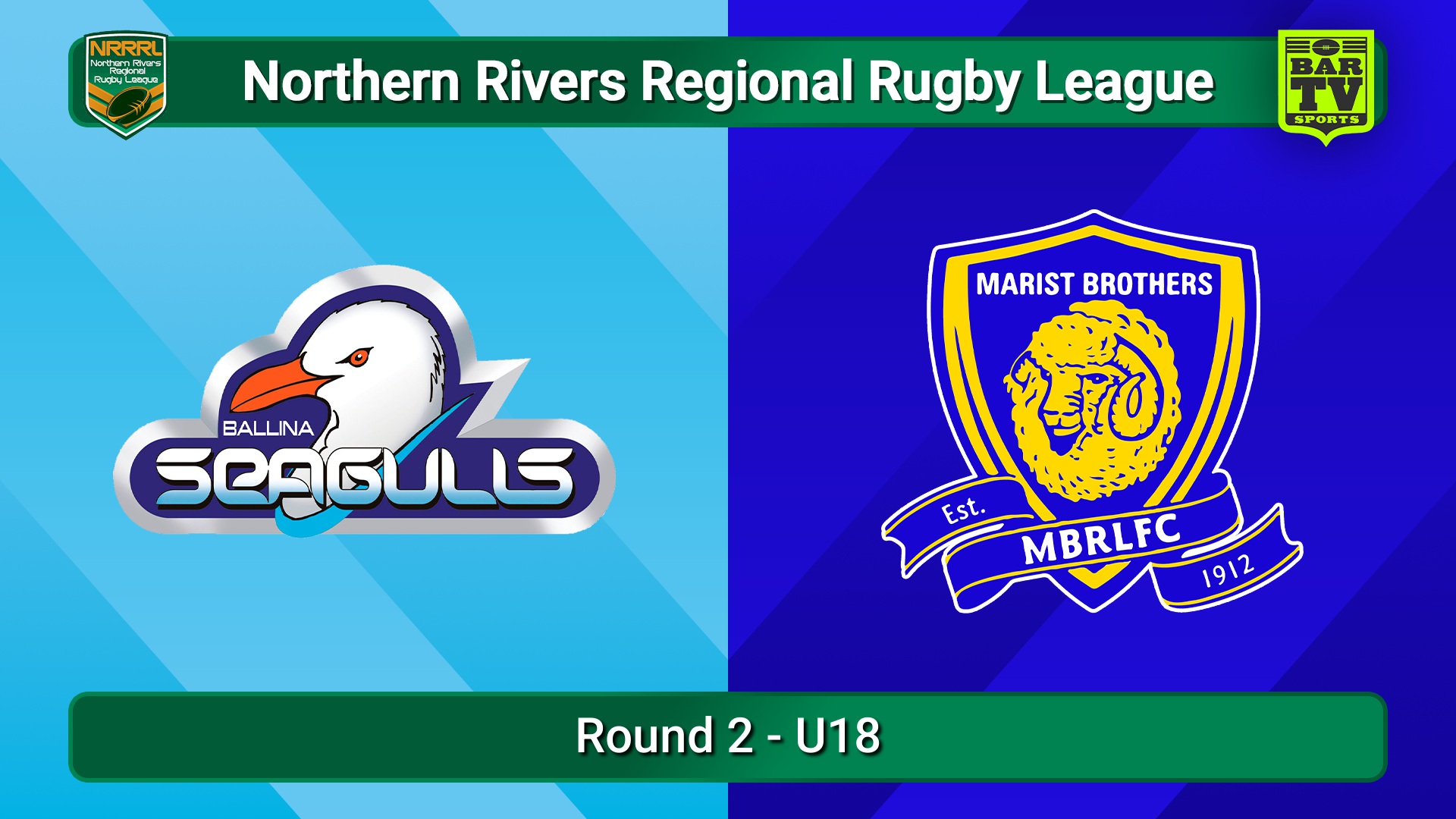 250413-video-Northern Rivers Round 2 - U18 - Ballina Seagulls v Lismore Marist Brothers Slate Image