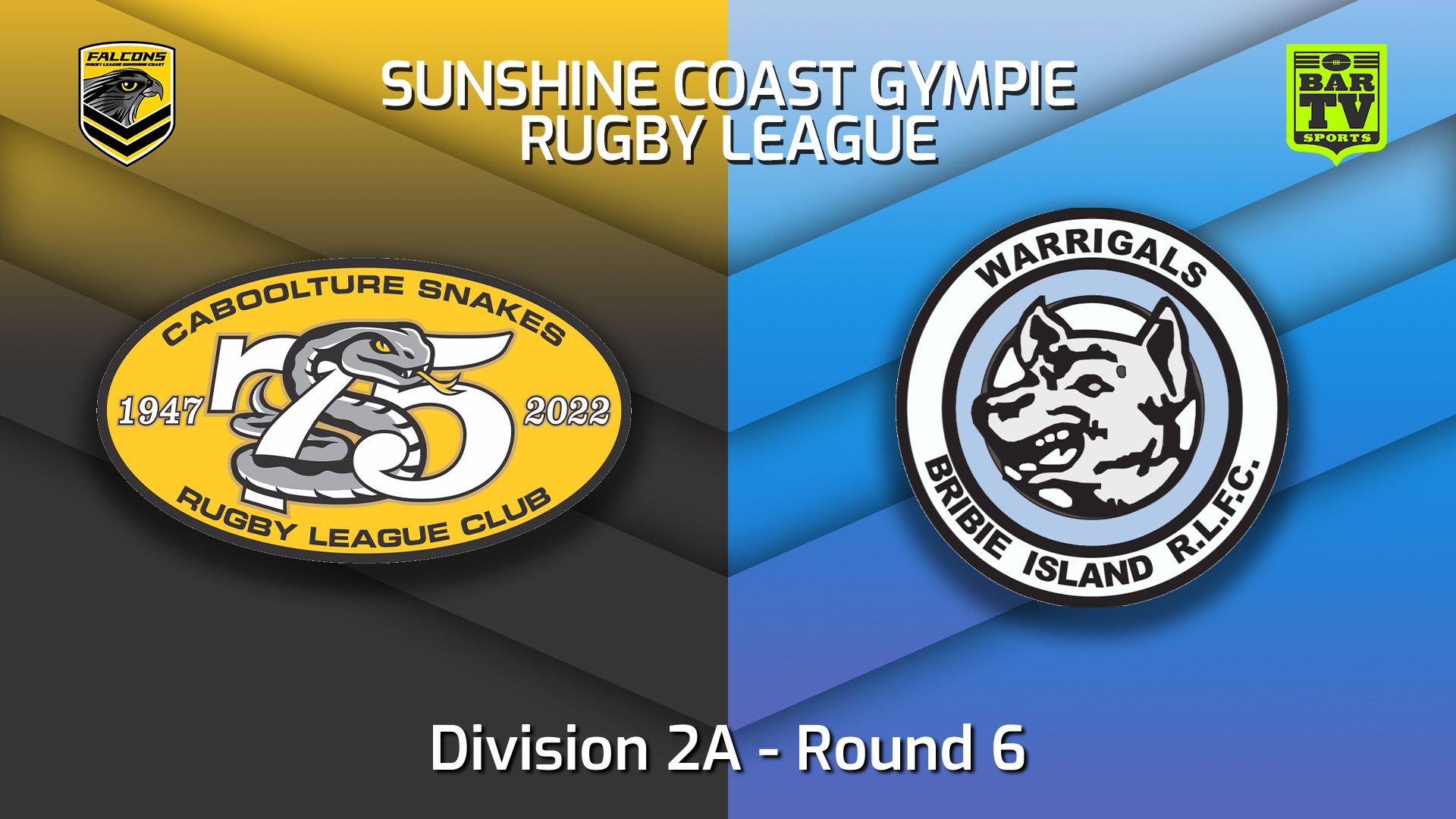 220522-Sunshine Coast RL Round 6 - Division 2A - Caboolture Snakes v Bribie Island Warrigals Slate Image