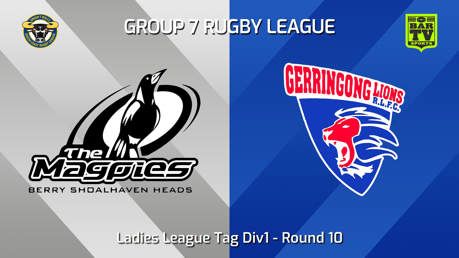 240615-video-South Coast Round 10 - Ladies League Tag Div1 - Berry-Shoalhaven Heads Magpies v Gerringong Lions Slate Image
