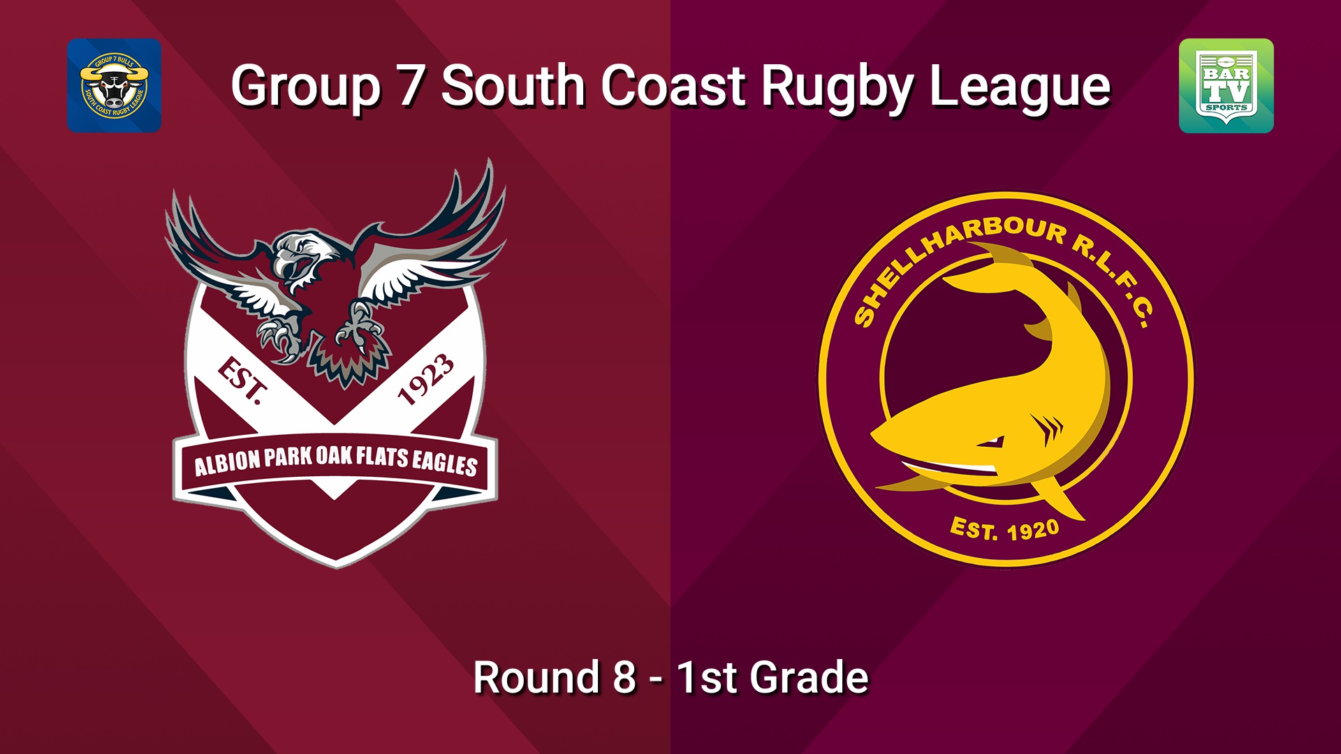 260530-video-South Coast Round 8 - 1st Grade - Albion Park Oak Flats v Shellharbour Sharks Slate Image