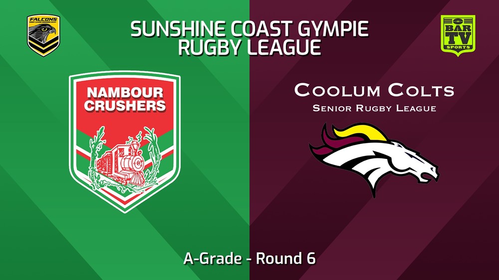 240511-video-Sunshine Coast RL Round 6 - A-Grade - Nambour Crushers v Coolum Colts Minigame Slate Image