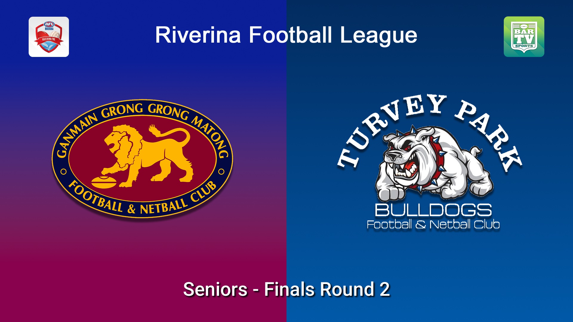 260830-video-Riverina Football League Finals Round 2 - Seniors - GGGM Lions v Turvey Park Bulldogs Slate Image