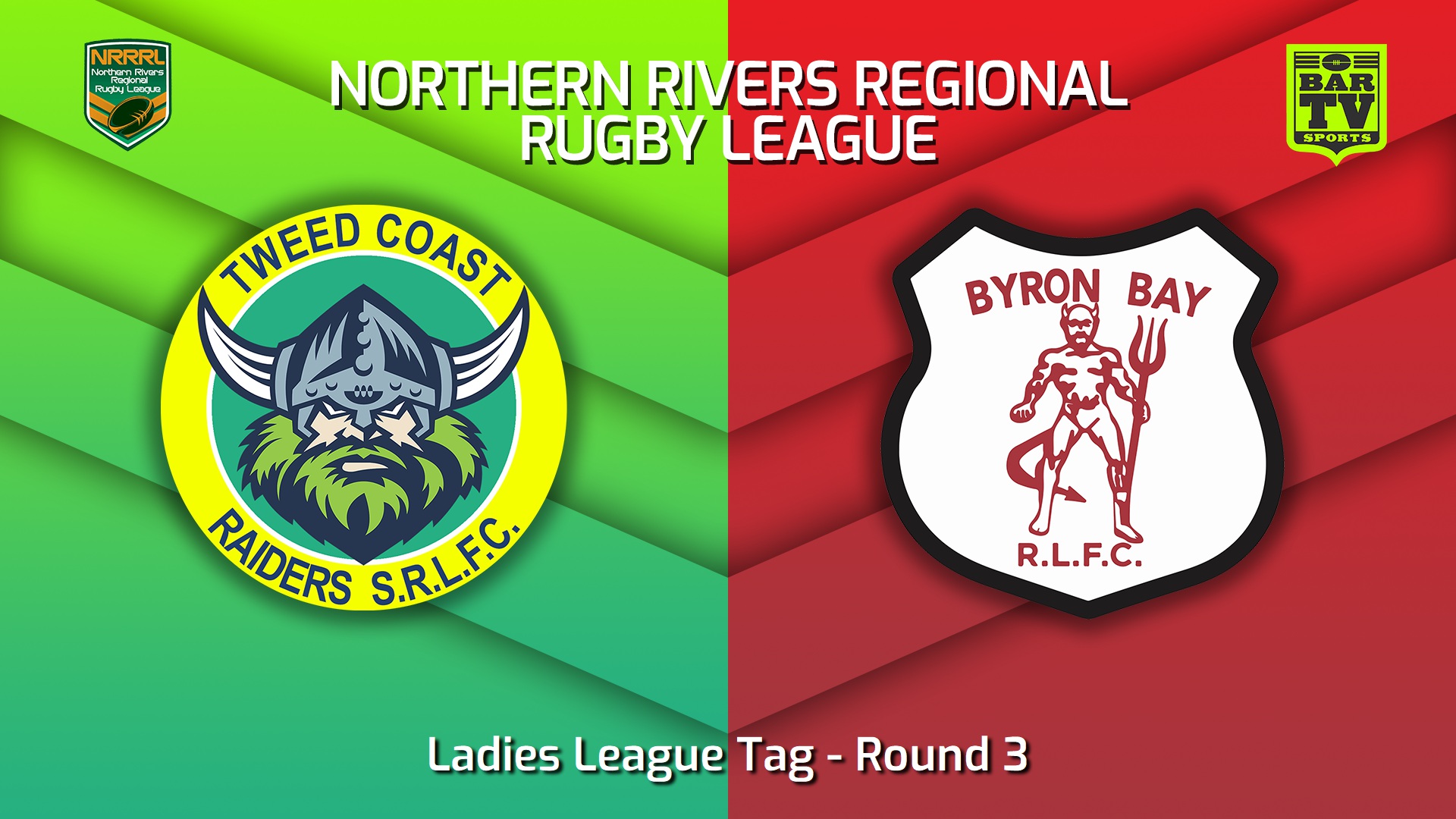 230430-Northern Rivers Round 3 - Ladies League Tag - Tweed Coast Raiders v Byron Bay Red Devils Slate Image