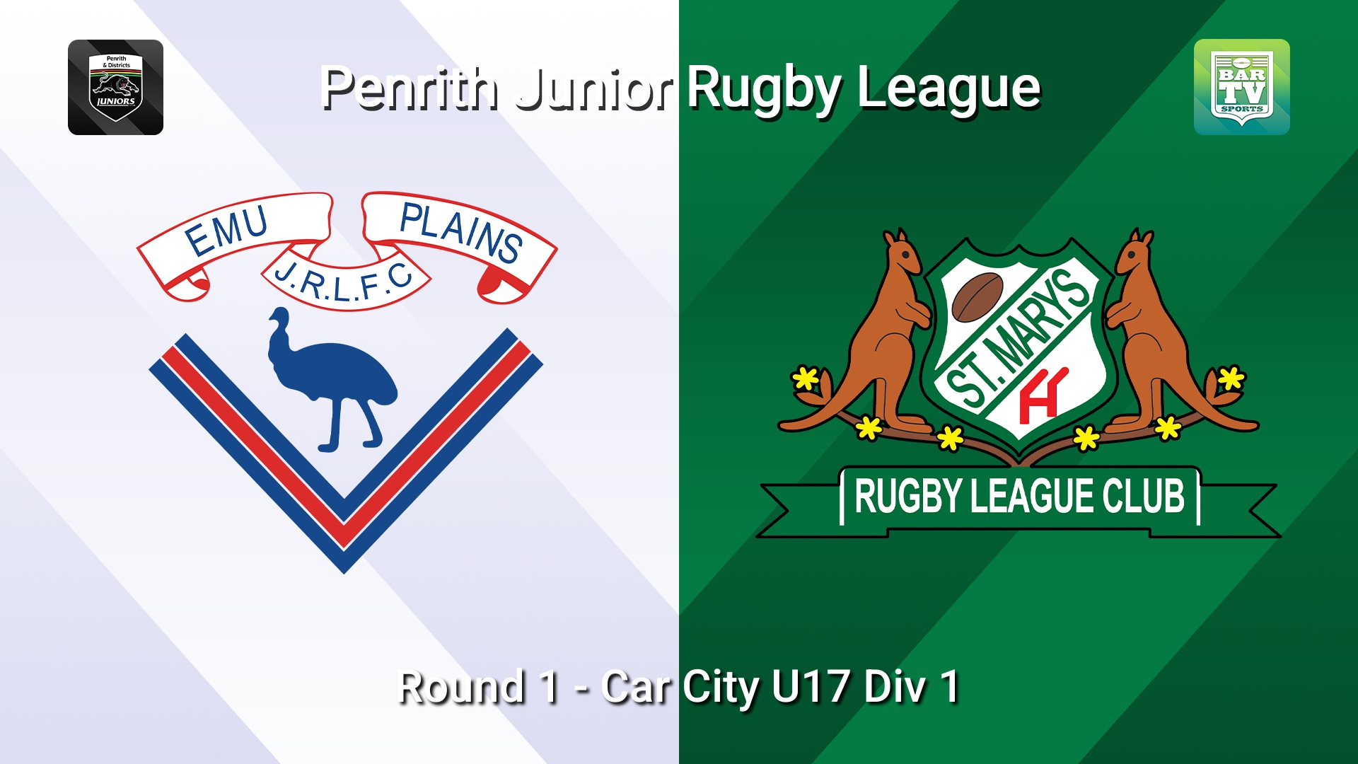 260418-video-Penrith & District Junior Rugby League Round 1 - Car City U17 Div 1 - Emu Plains v St Marys Minigame Slate Image