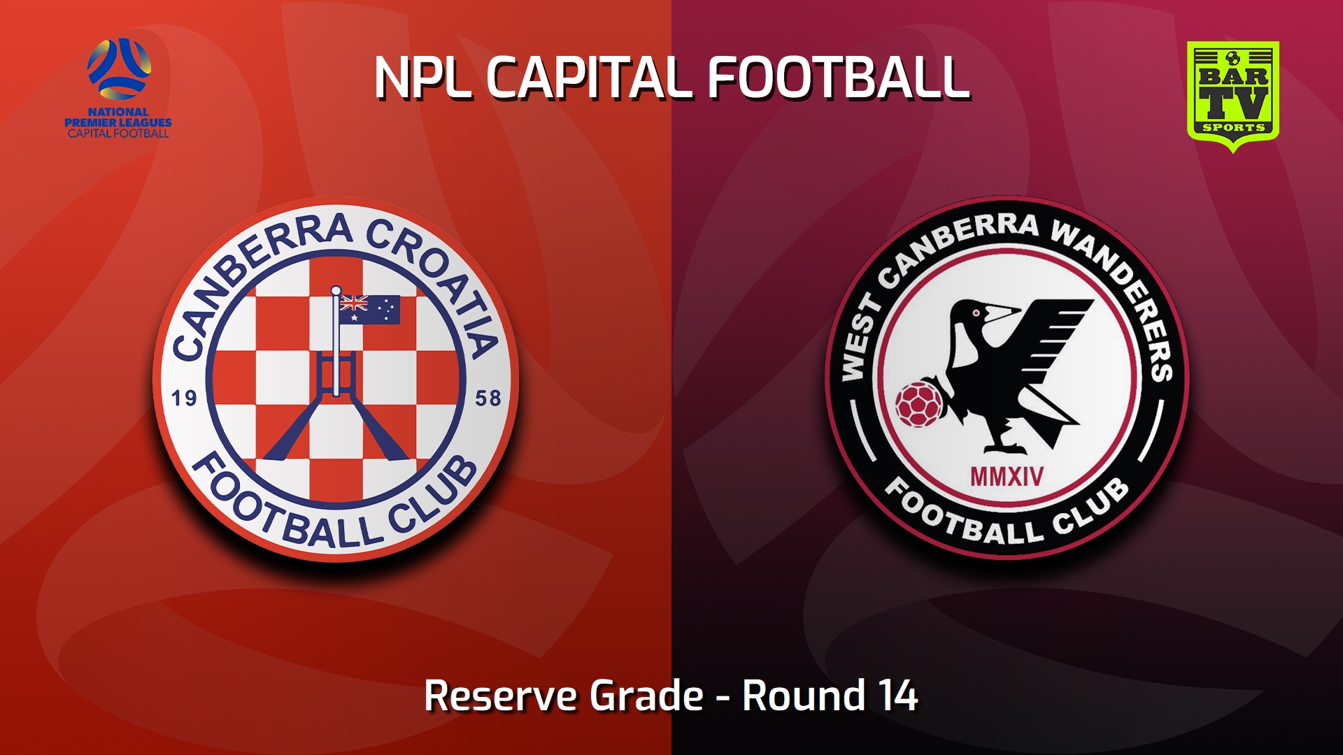 230716-NPL Women - Reserve Grade - Capital Football Round 14 - Canberra Croatia FC (women) v West Canberra Wanderers FC (women) Slate Image