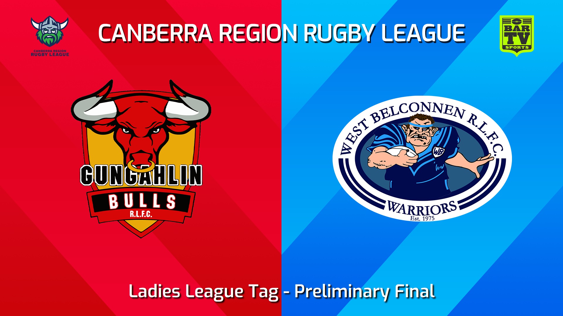 240901-video-Canberra Preliminary Final - Ladies League Tag - Gungahlin Bulls v West Belconnen Warriors Slate Image
