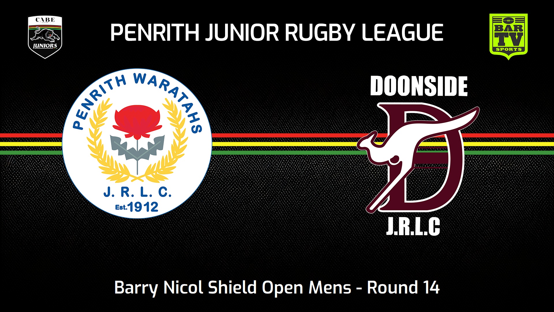 240728-video-Penrith & District Junior Rugby League Round 14 - Barry Nicol Shield Open Mens - Penrith Waratahs v Doonside Slate Image