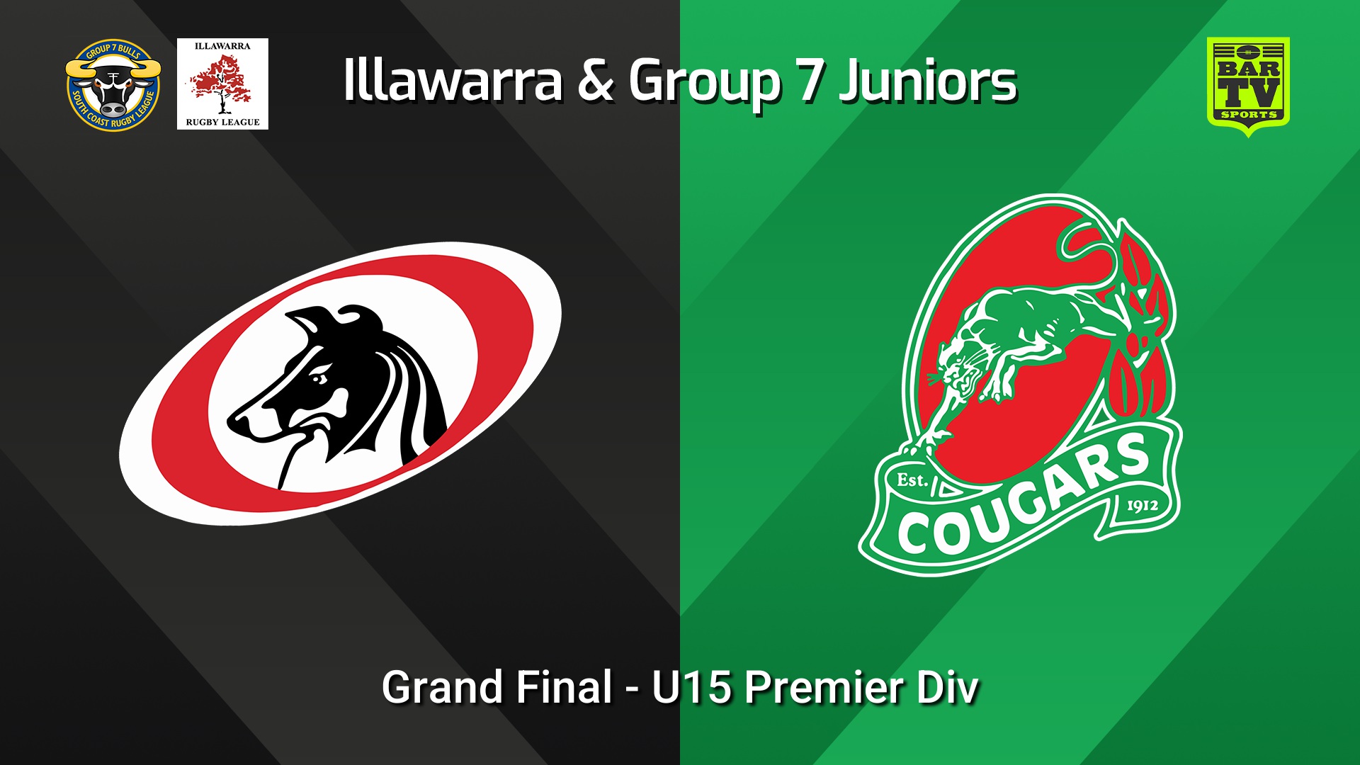260912-video-Illawarra and Group 7 Merged Grand Final - U15 Premier Div - Collegians JRL v Corrimal Cougars Slate Image