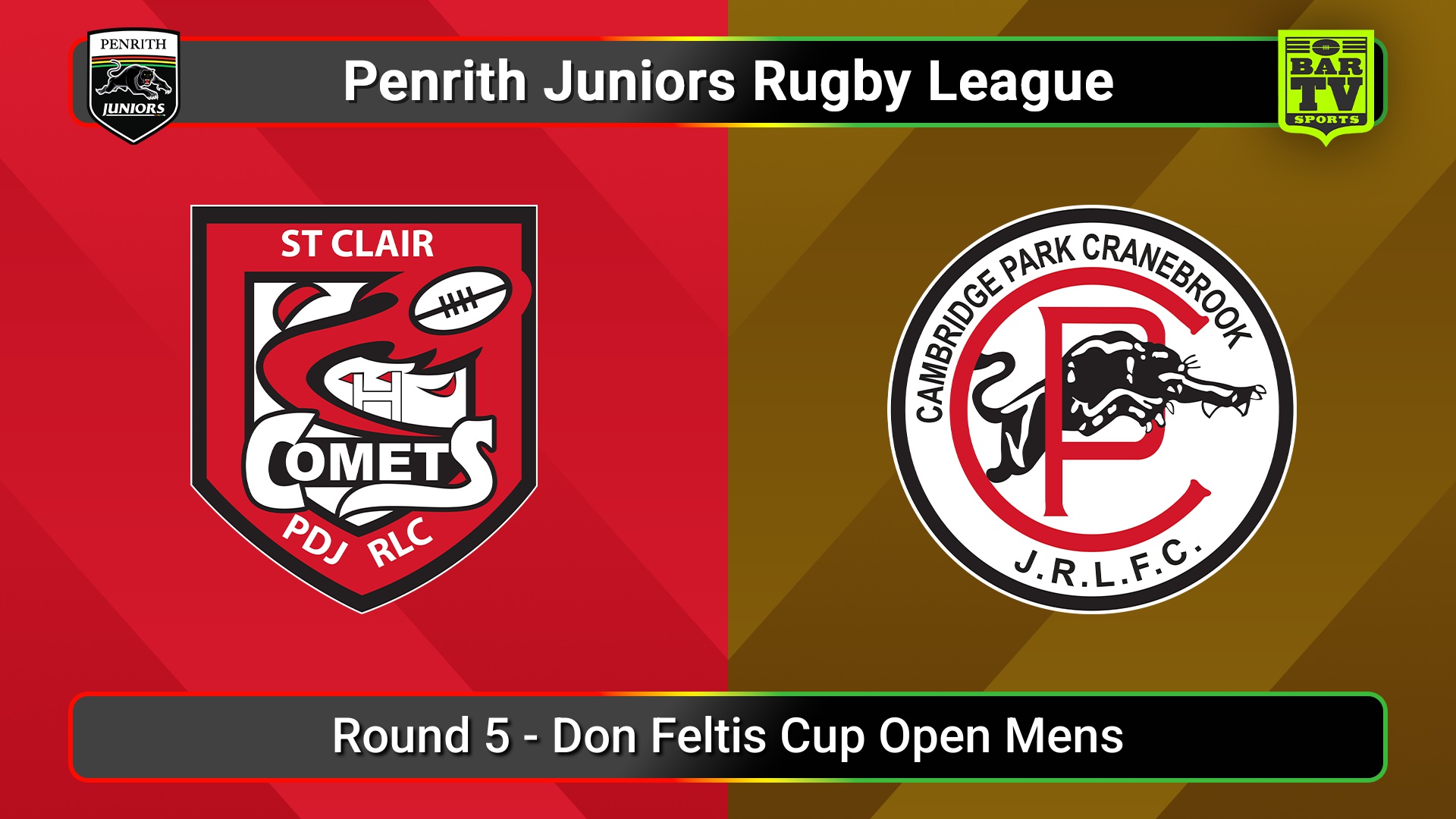 250518-video-Penrith & District Junior Rugby League Round 5 - Don Feltis Cup Open Mens - St Clair v Cambridge Park Slate Image