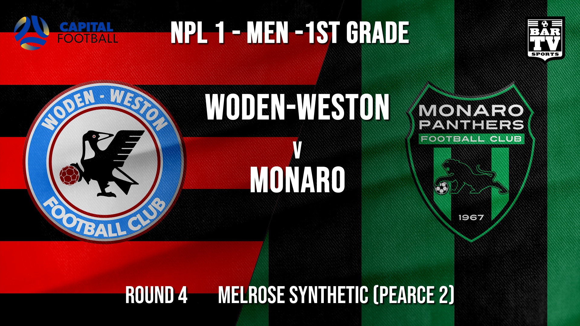 NPL - CAPITAL Round 4 - Woden-Weston FC v Monaro Panthers FC Slate Image