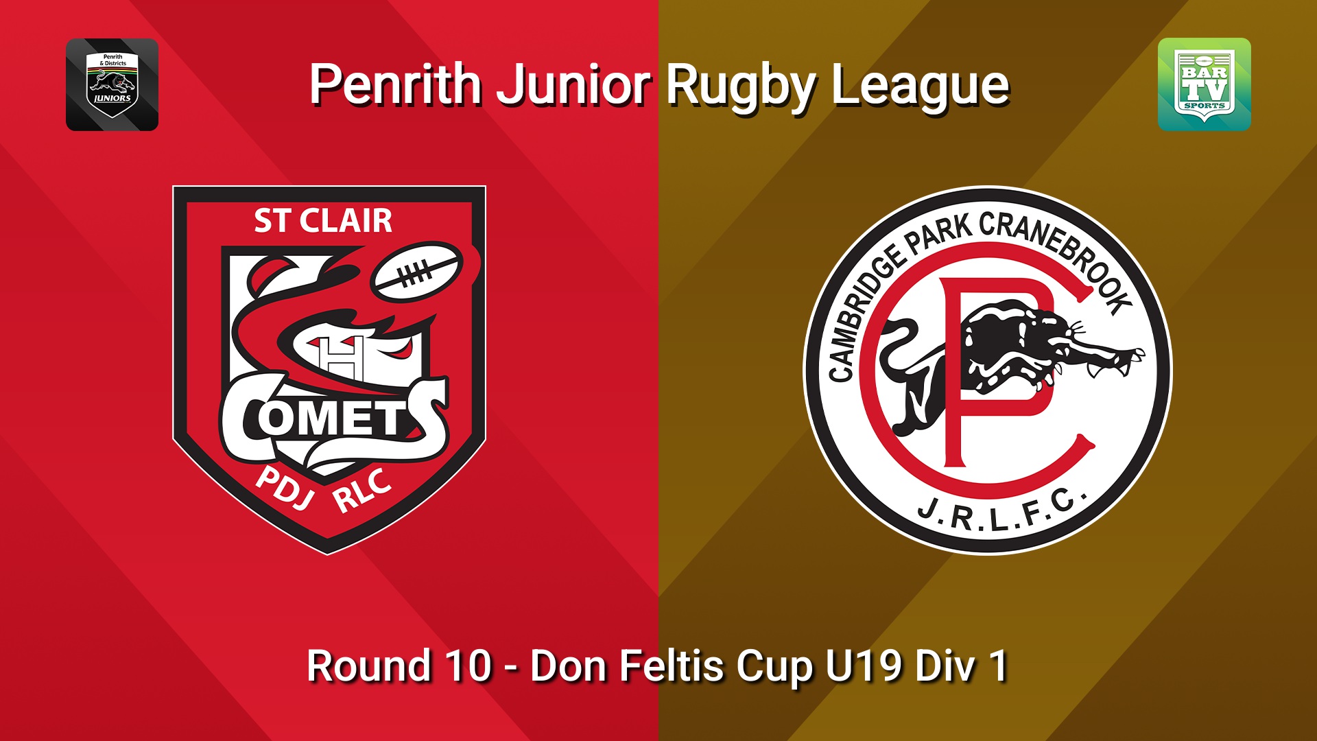 260628-video-Penrith & District Junior Rugby League Round 10 - Don Feltis Cup U19 Div 1 - St Clair v Cambridge Park Slate Image