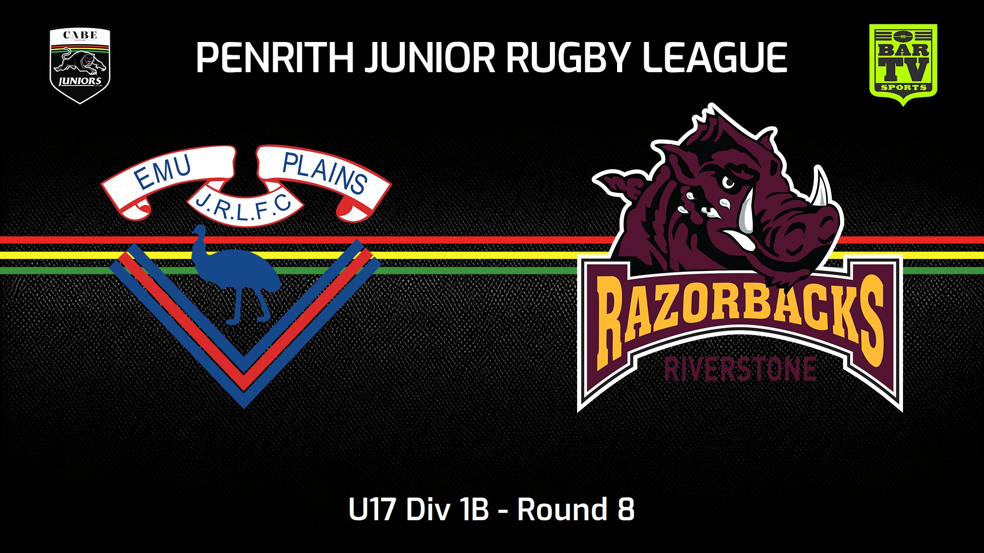 240531-video-Penrith & District Junior Rugby League Round 8 - U17 Div 1B - Emu Plains RLFC v Riverstone Razorbacks Slate Image
