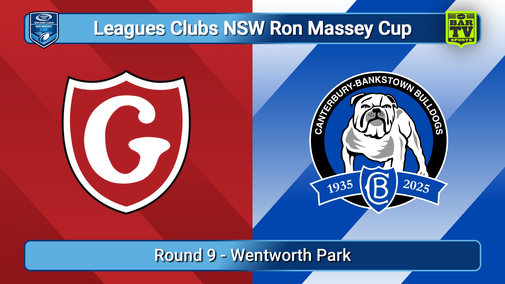 250525-video-Ron Massey Cup Round 9 - Glebe Dirty Reds v Canterbury-Bankstown Bulldogs Slate Image