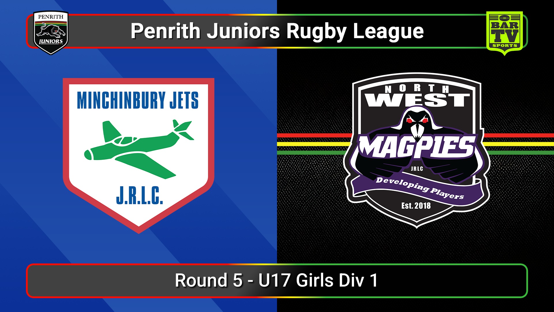 250517-video-Penrith & District Junior Rugby League Round 5 - U17 Girls Div 1 - Minchinbury v North West Magpies Slate Image