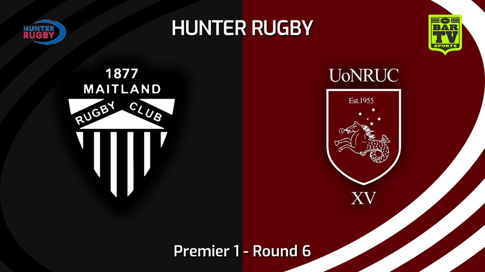 240518-video-Hunter Rugby Round 6 - Premier 1 - Maitland v University Of Newcastle Slate Image