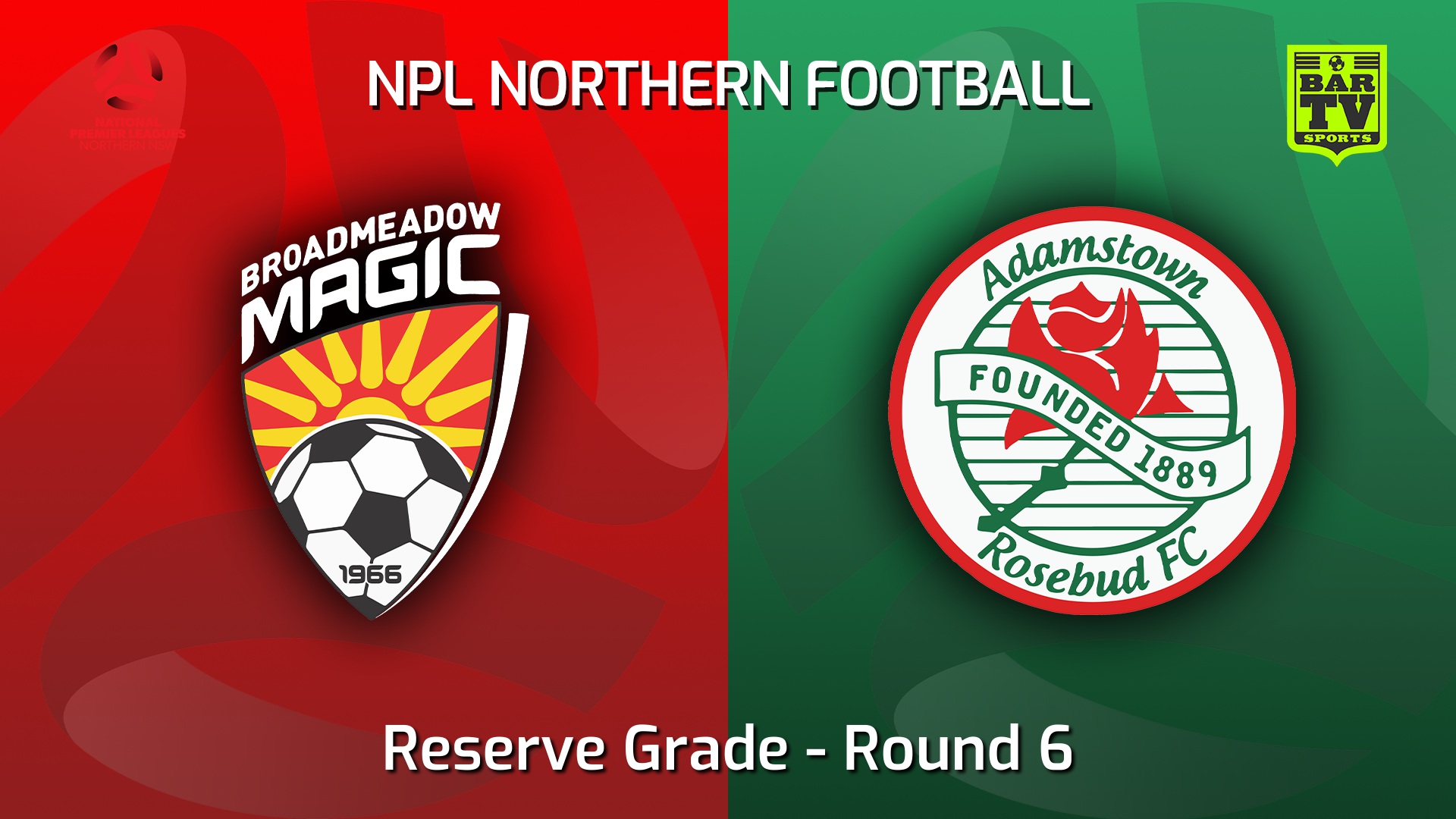220410-NNSW NPLM Res Round 6 - Broadmeadow Magic Res v Adamstown Rosebud FC Res Slate Image