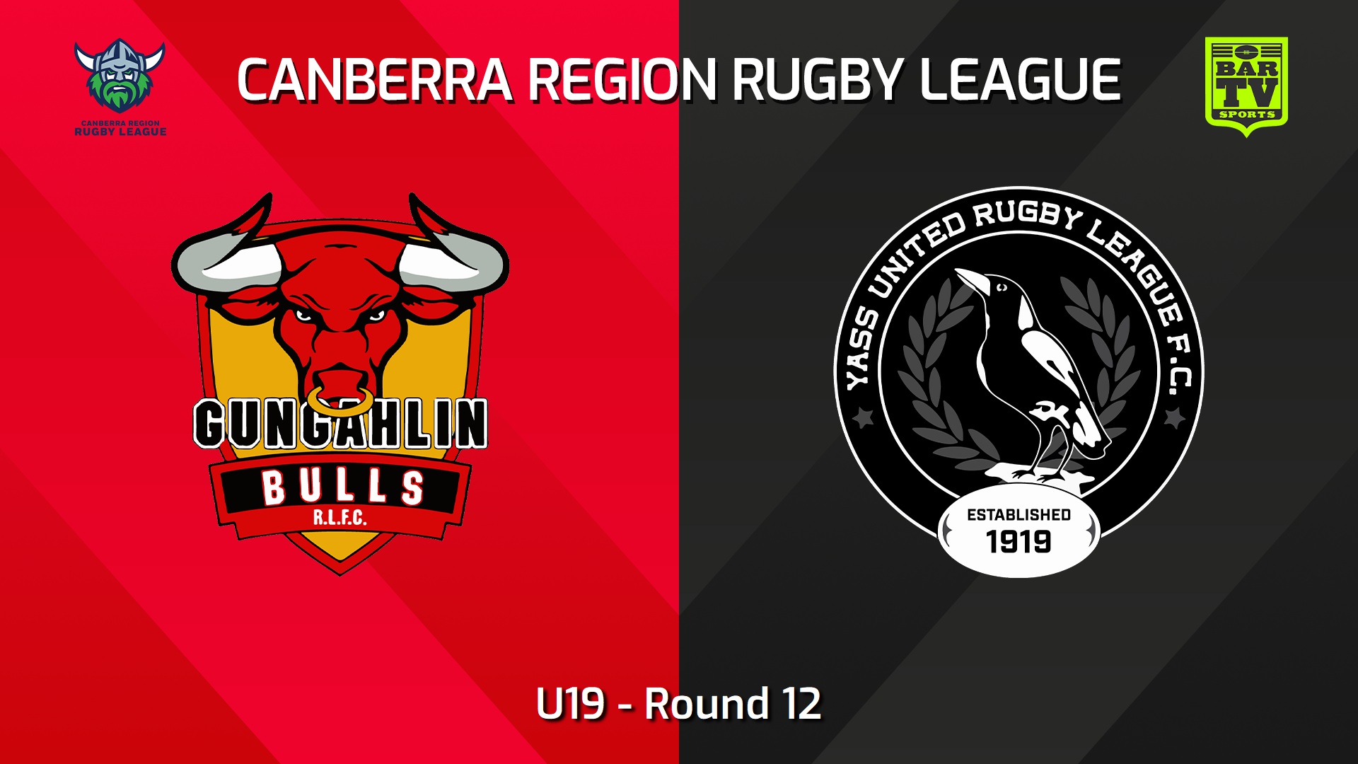 240629-video-Canberra Round 12 - U19 - Gungahlin Bulls v Yass Magpies Slate Image