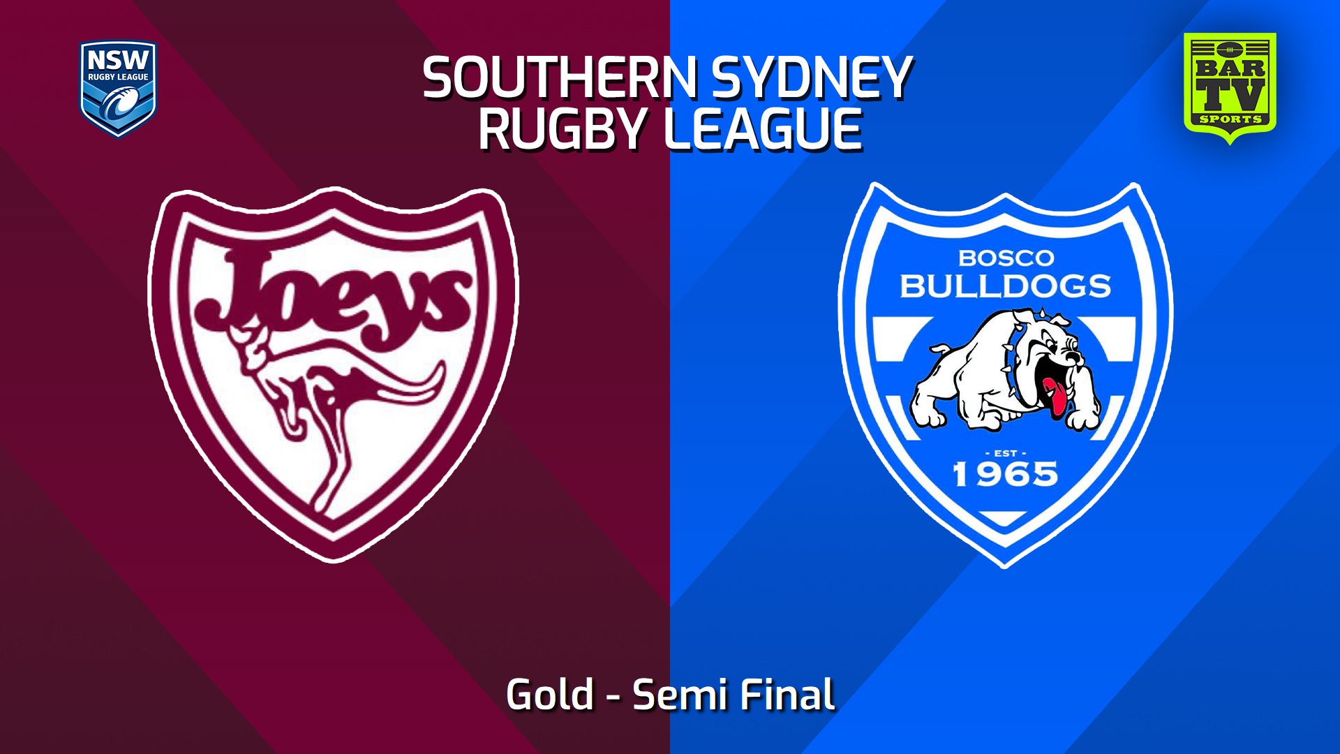 240824-video-S. Sydney Open Semi Final - Gold - St Josephs v St John Bosco Bulldogs Slate Image