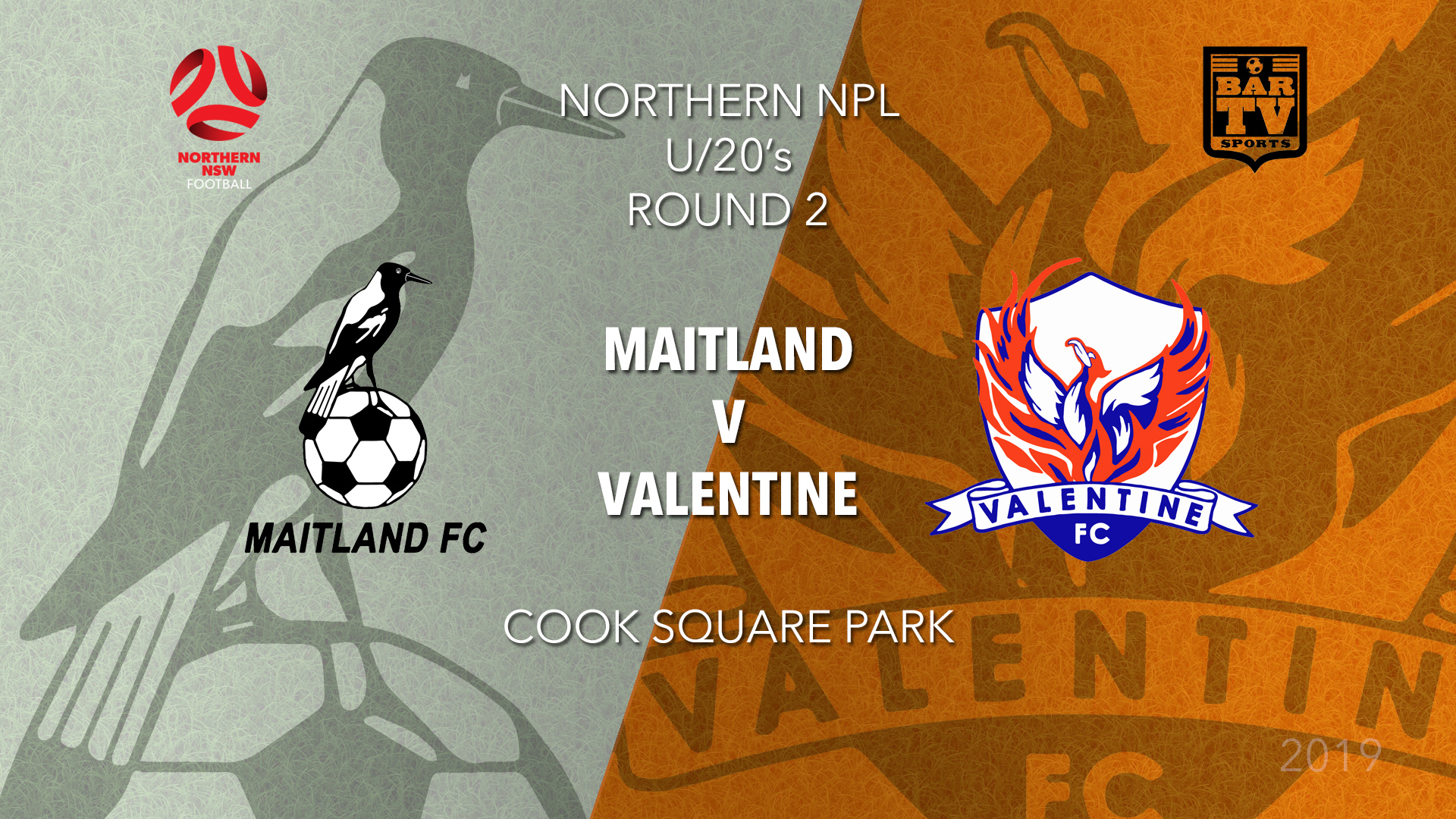 NPL Youth - Northern NSW Round 2 - Maitland FC v Valentine Phoenix Slate Image