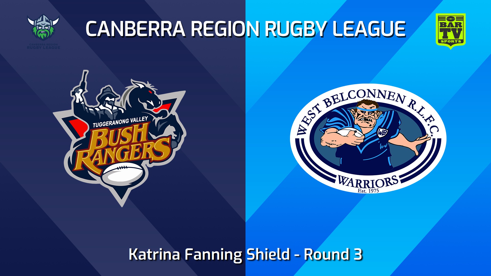 240420-video-Canberra Round 3 - Katrina Fanning Shield - Tuggeranong Bushrangers v West Belconnen Warriors Slate Image