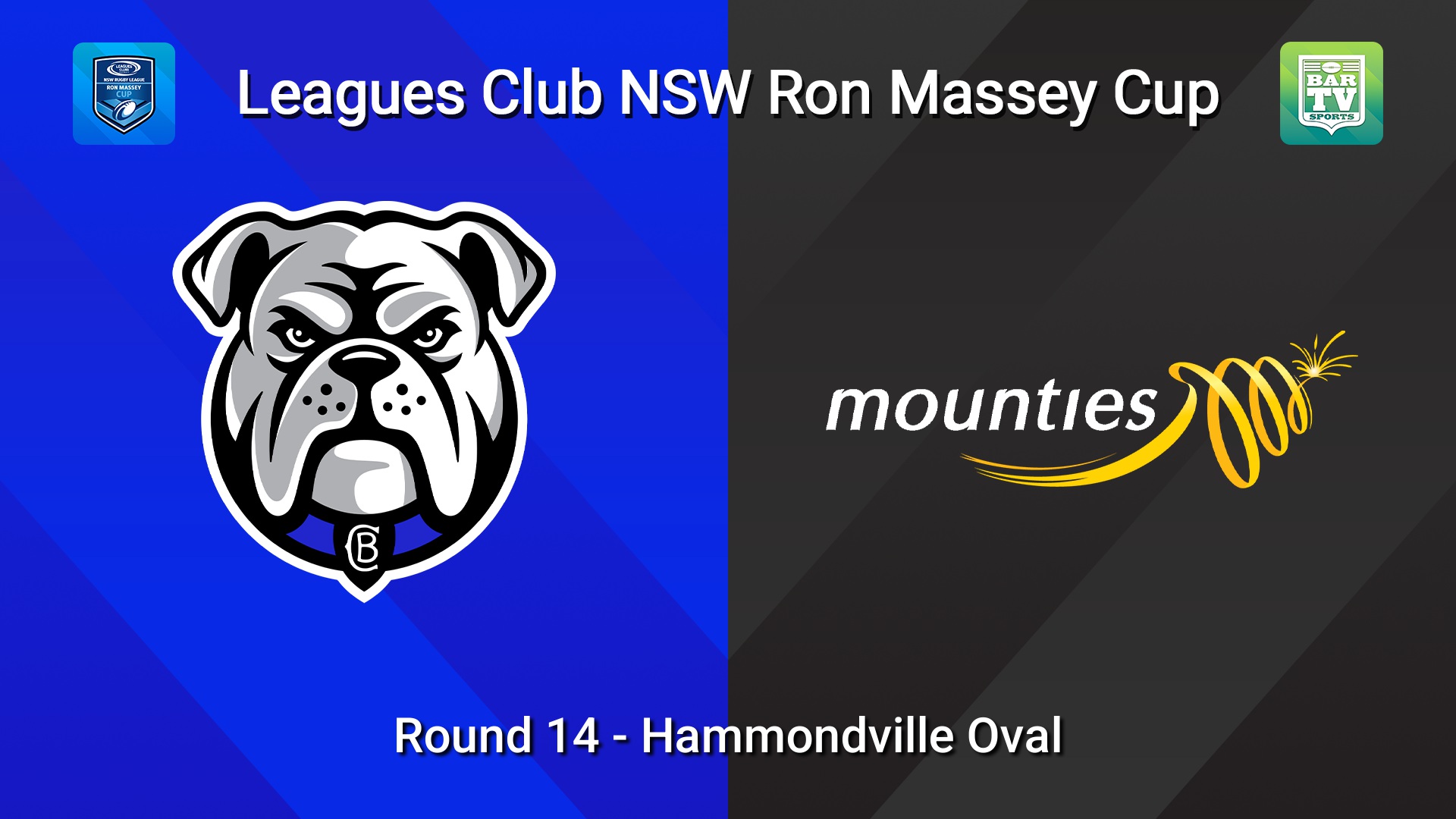 260711-video-Ron Massey Cup Round 14 - Canterbury-Bankstown Bulldogs v Mounties Slate Image