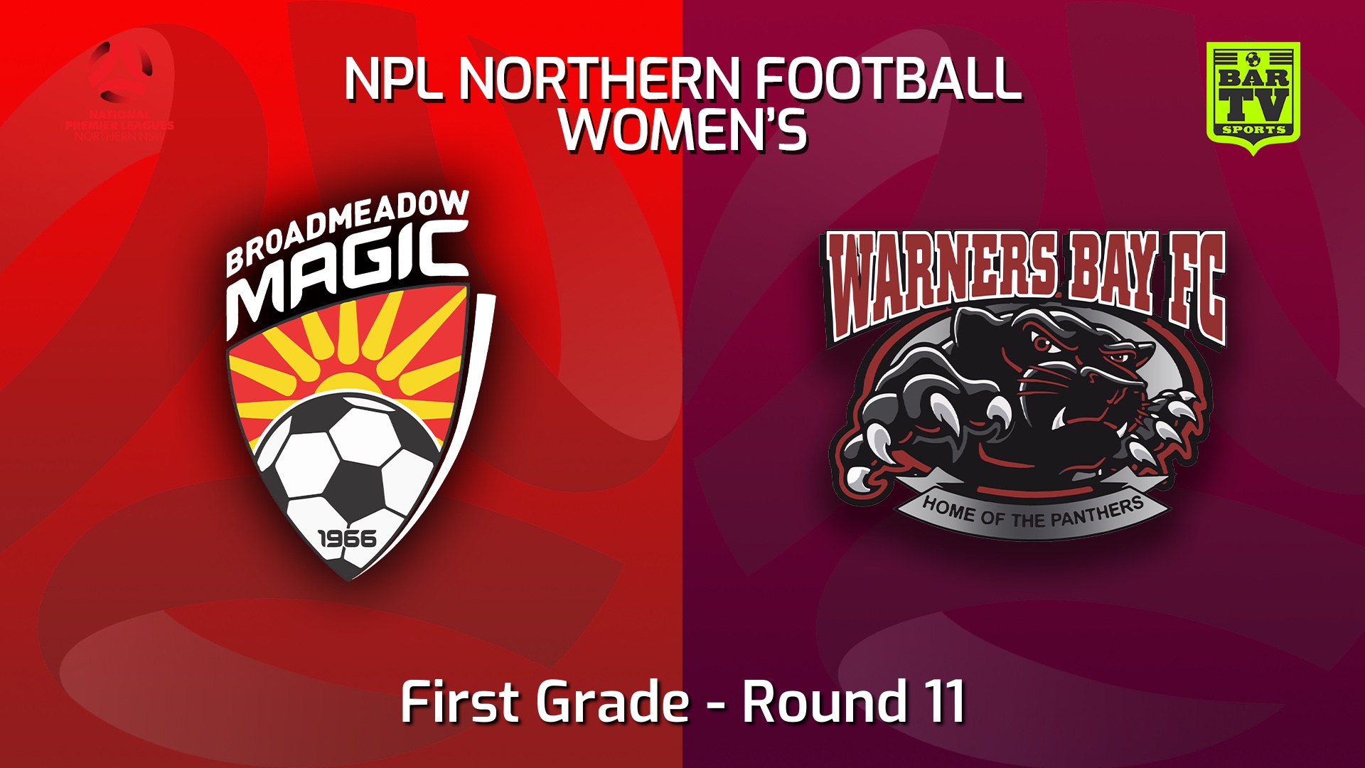 220605-NNSW NPLW Round 11 - Broadmeadow Magic FC W v Warners Bay FC W Slate Image