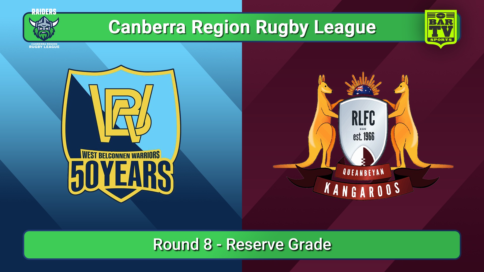250601-video-Canberra Round 8 - Reserve Grade - West Belconnen Warriors v Queanbeyan Kangaroos Slate Image