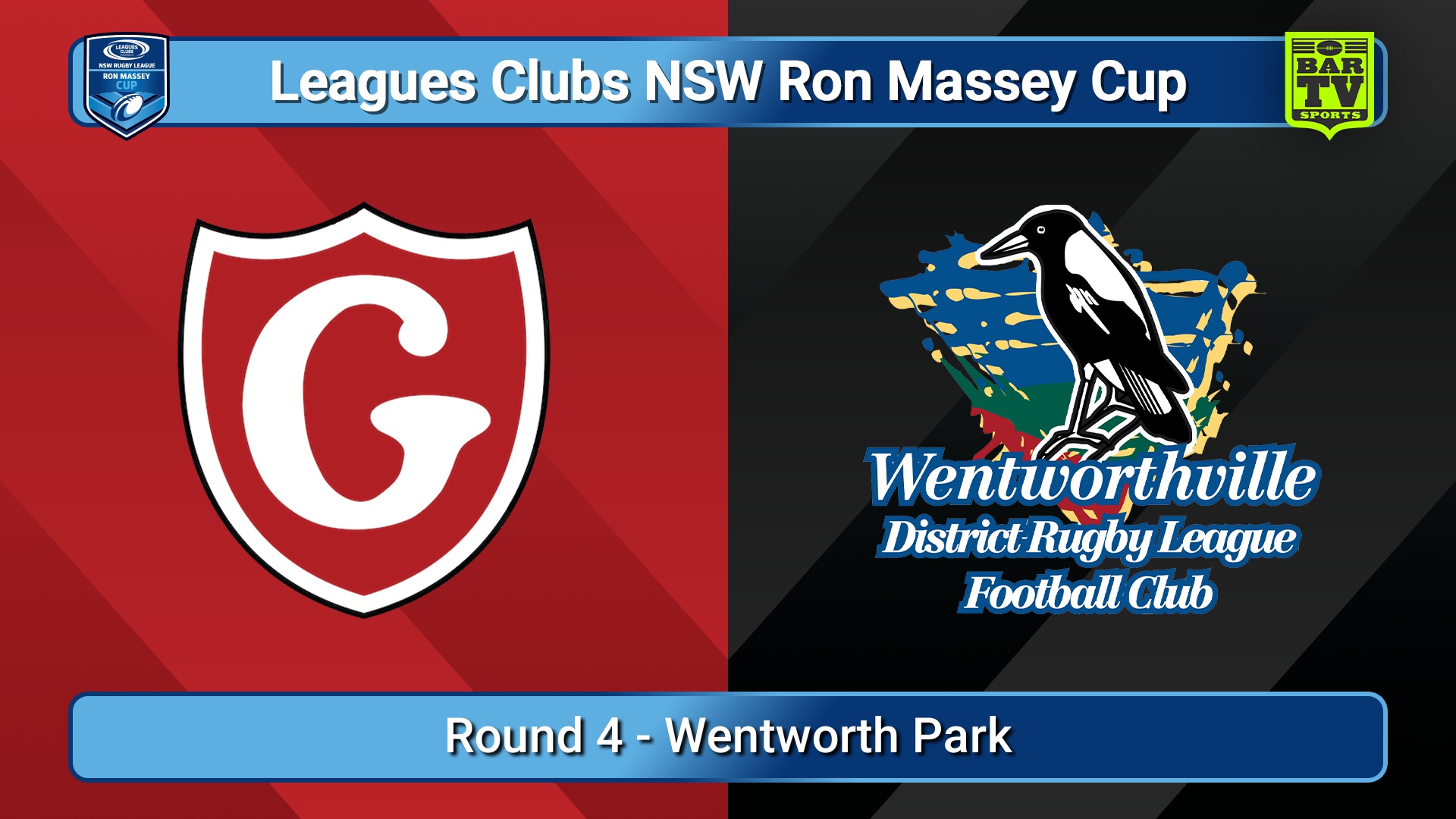 250406-video-Ron Massey Cup Round 4 - Glebe Dirty Reds v Wentworthville Magpies  Slate Image