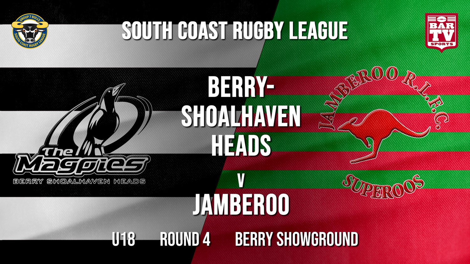 Group 7 RL Round 4 - U18 - Berry-Shoalhaven Heads v Jamberoo Slate Image