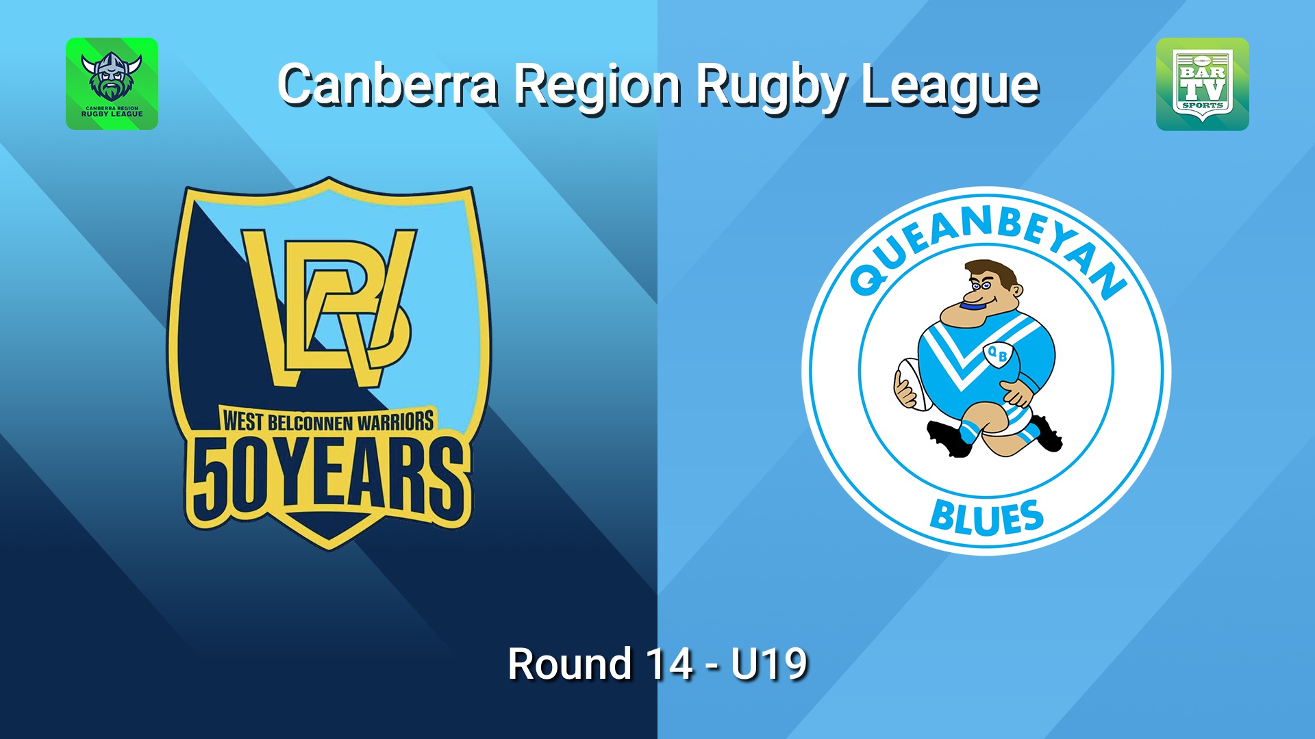 260726-video-Canberra Round 14 - U19 - West Belconnen Warriors v Queanbeyan Blues Slate Image