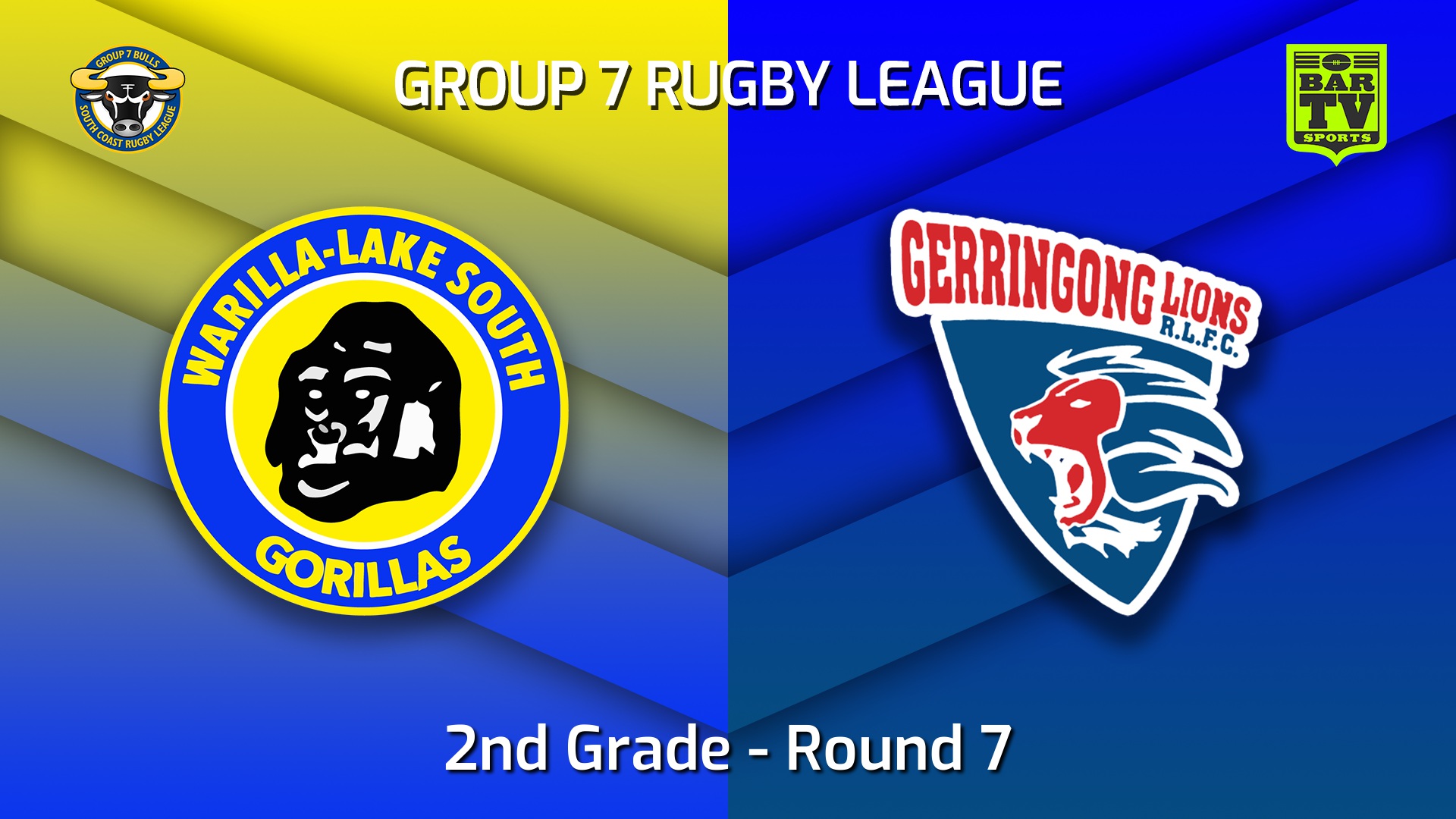 220529-South Coast Round 7 - 2nd Grade - Warilla-Lake South Gorillas v Gerringong Lions Slate Image