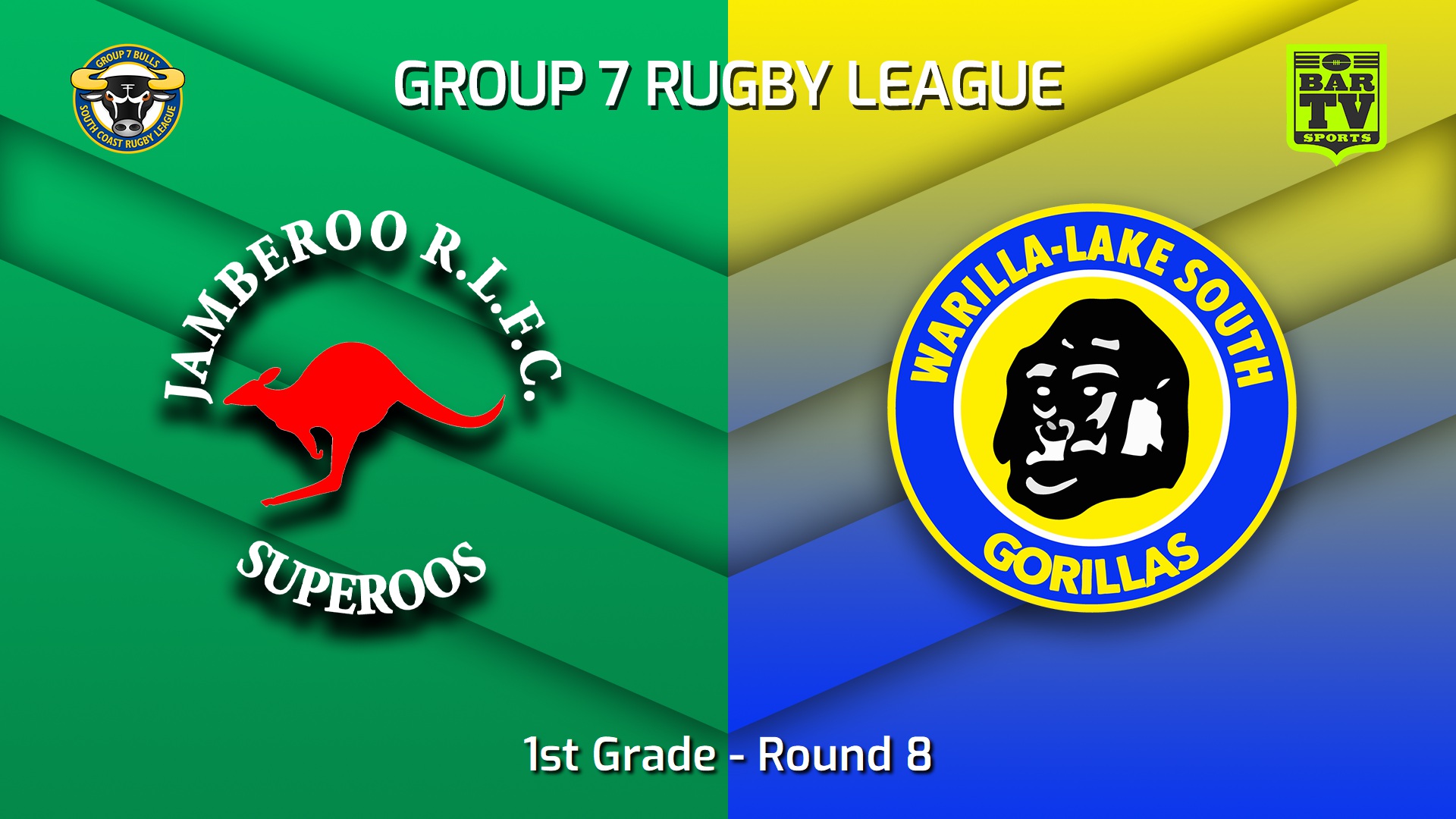 230520-South Coast Round 8 - 1st Grade - Jamberoo Superoos v Warilla-Lake South Gorillas Slate Image