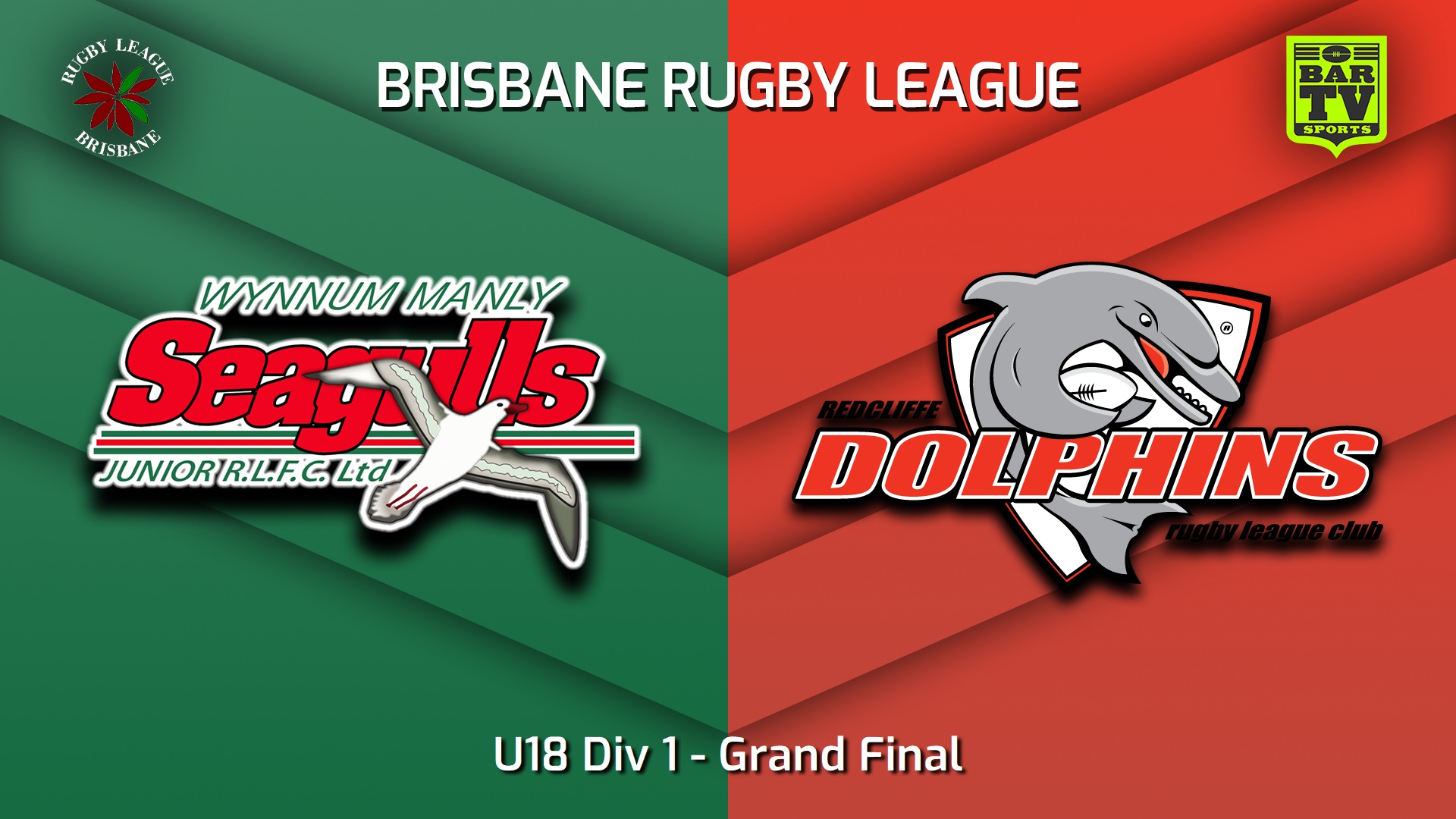 230903-BRL Grand Final - U18 Div 1 - Wynnum Manly Seagulls Juniors v Redcliffe Dolphins Slate Image