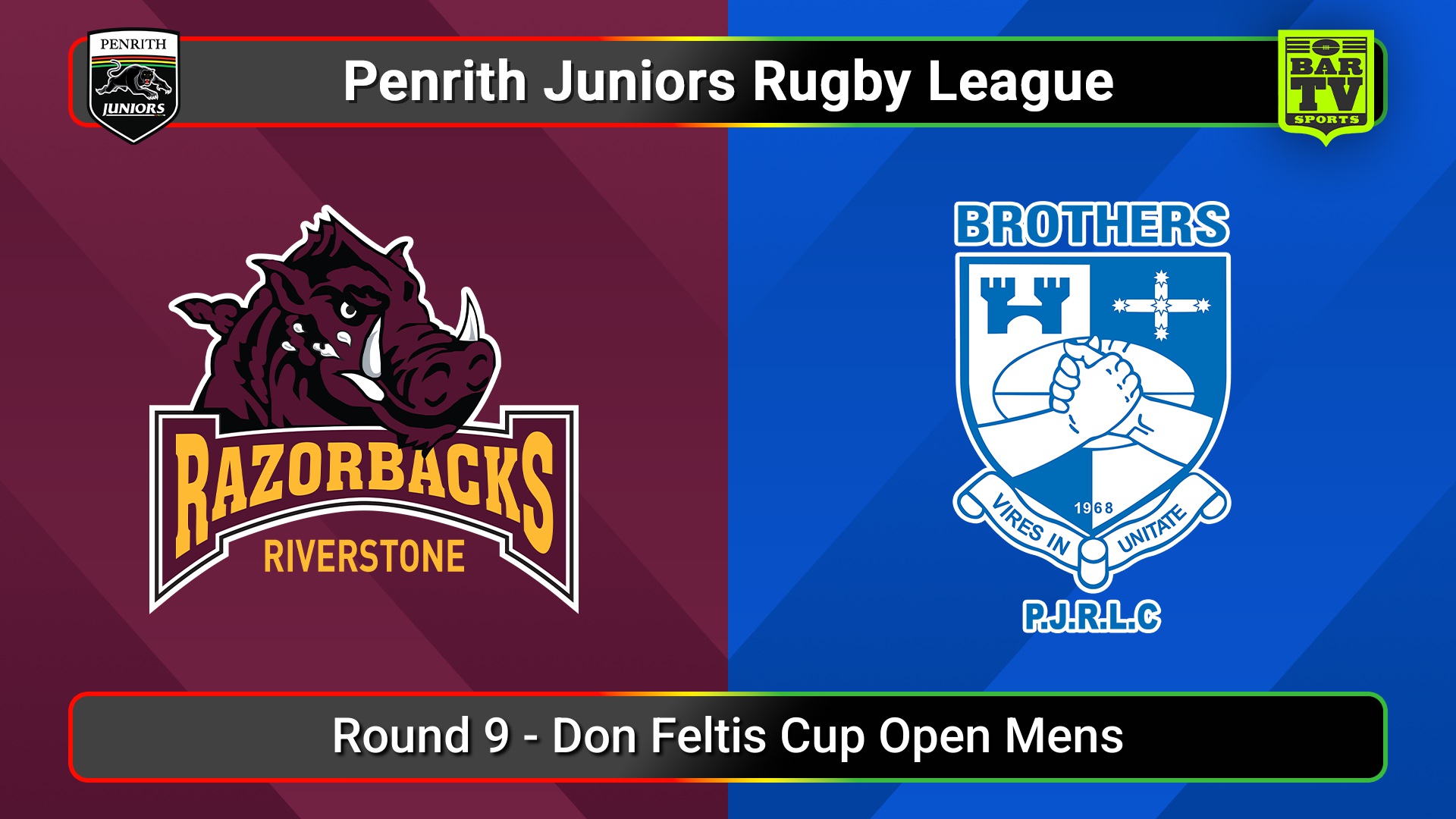 250614-video-Penrith & District Junior Rugby League Round 9 - Don Feltis Cup Open Mens - Riverstone v Brothers Slate Image